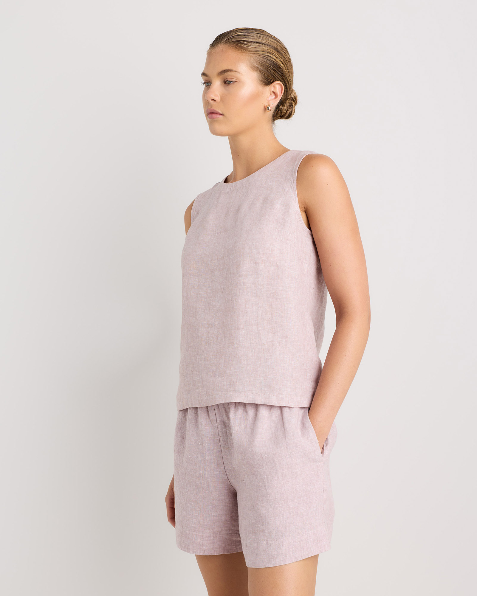 100% European Linen Tank — Image 60