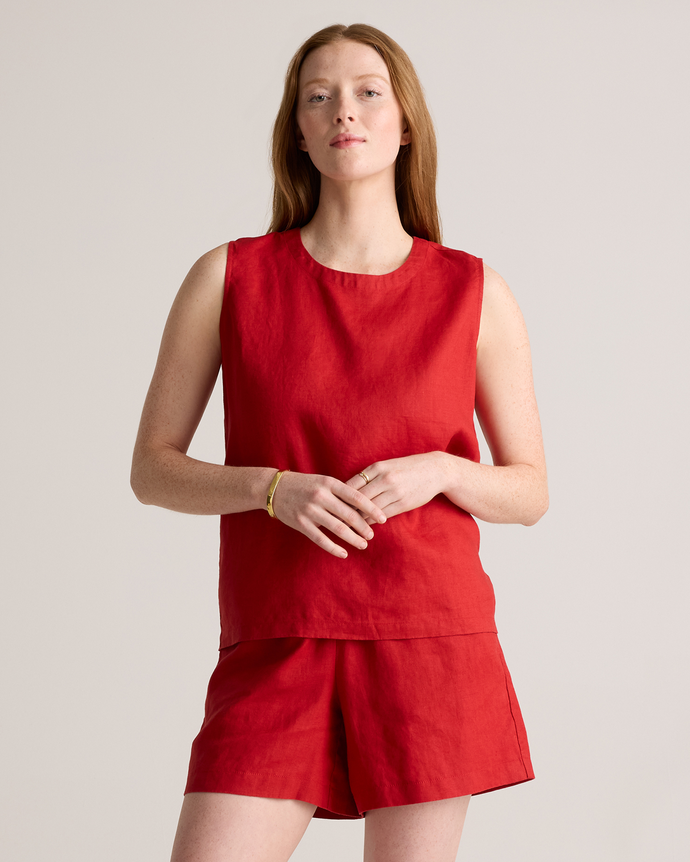100% European Linen Tank — Image 22