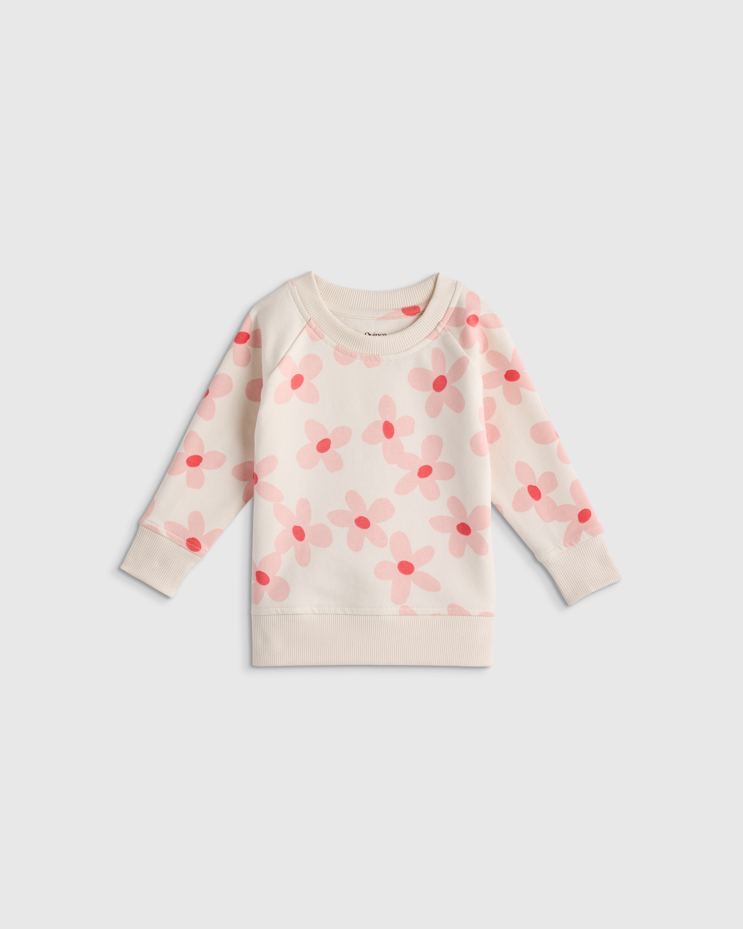 Organic Cotton French Terry Crew Neck Sweatshirt — Image 15
