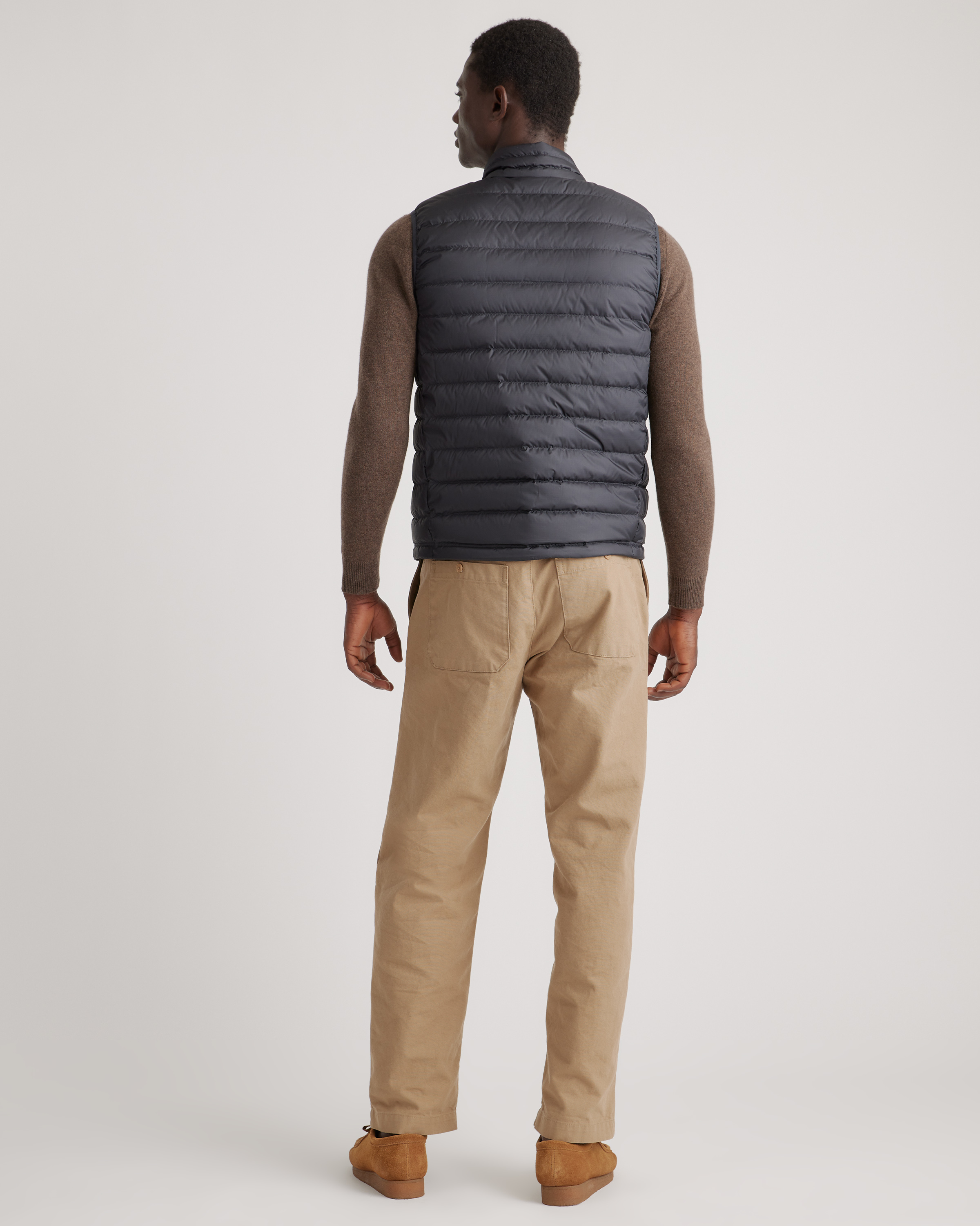 Lightweight Down Packable Puffer Vest — Image 20