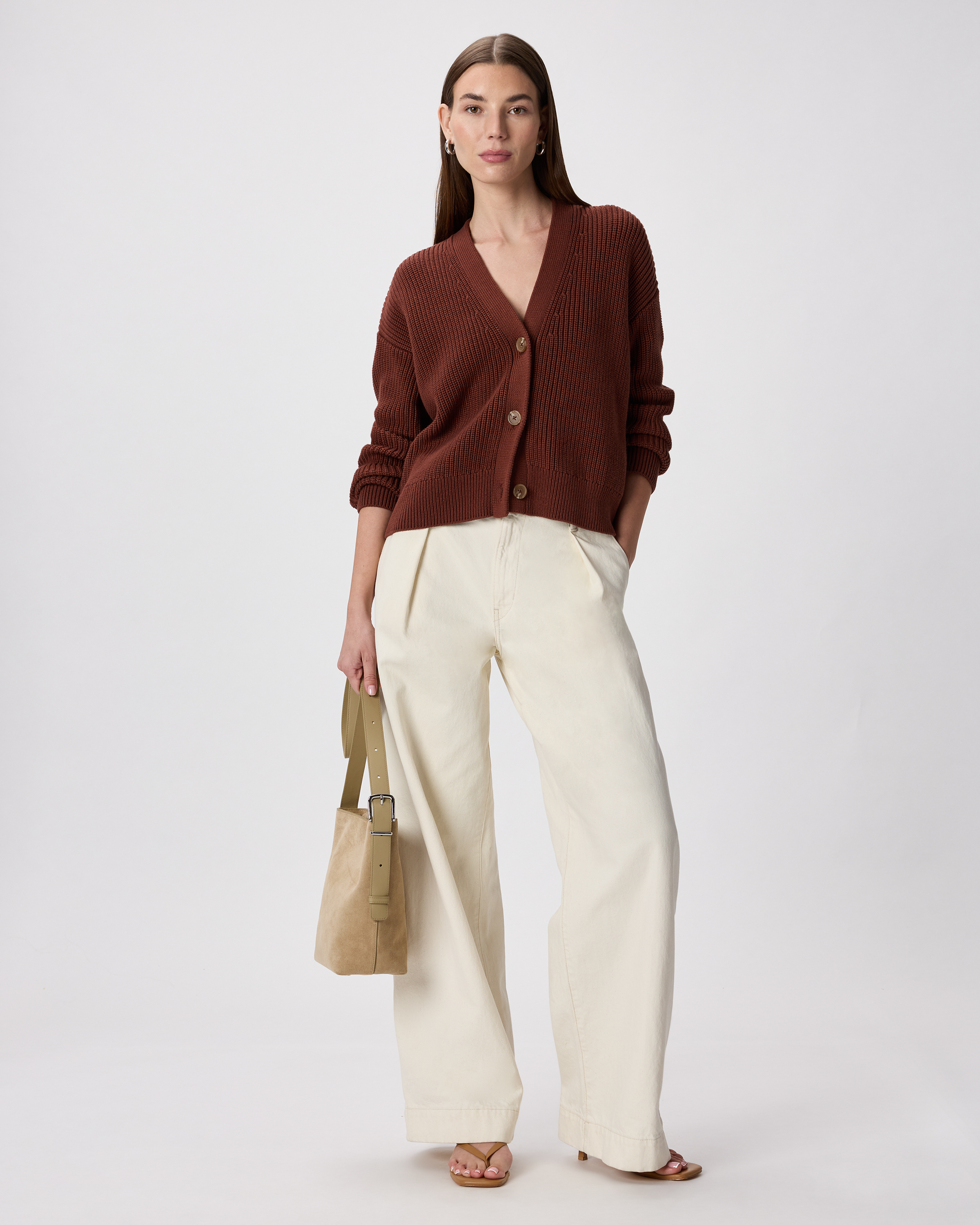 Italian Suede Bucket Crossbody — Image 17