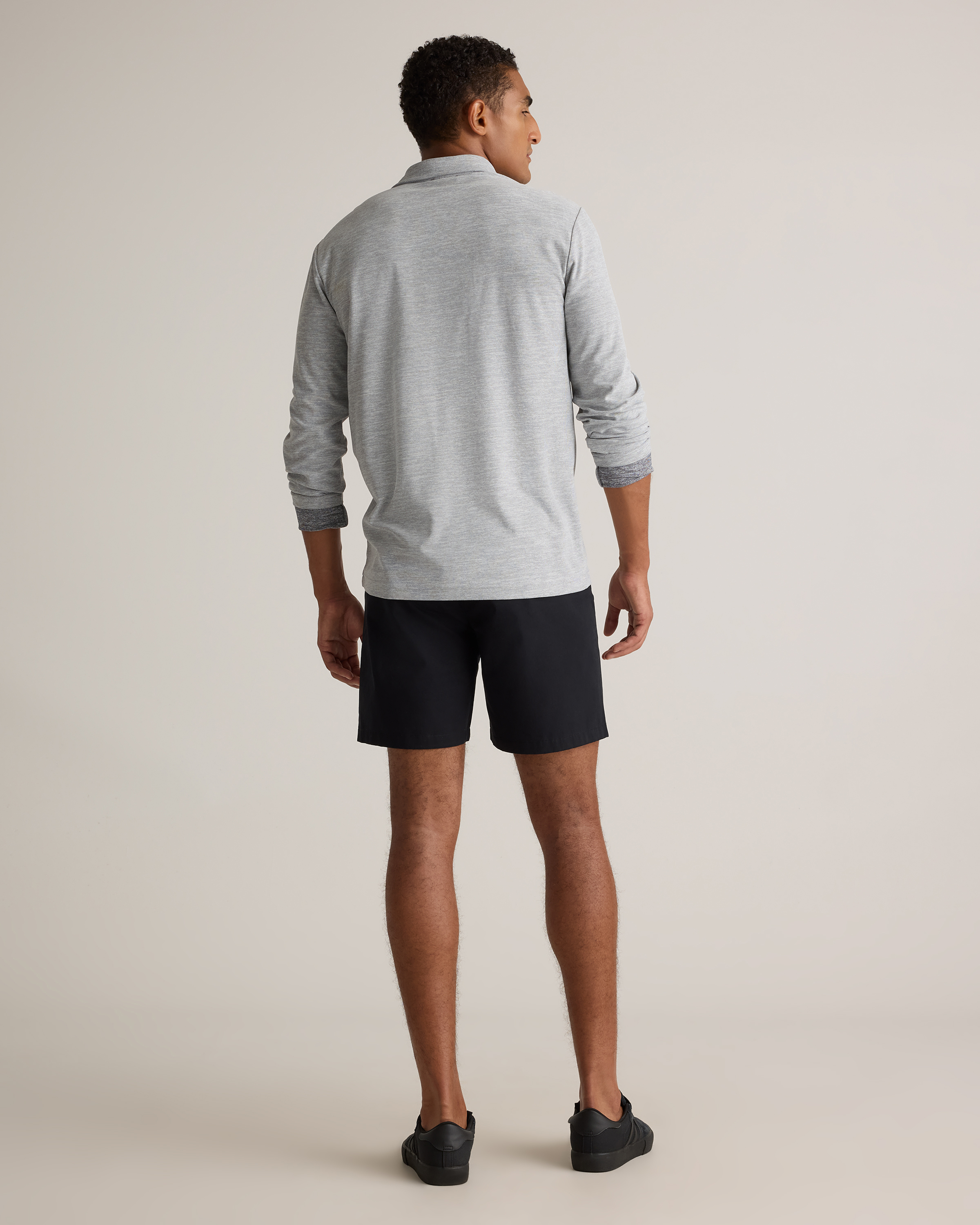 Organic Cotton Classic Stretch Chino Shorts - 7" — Image 11