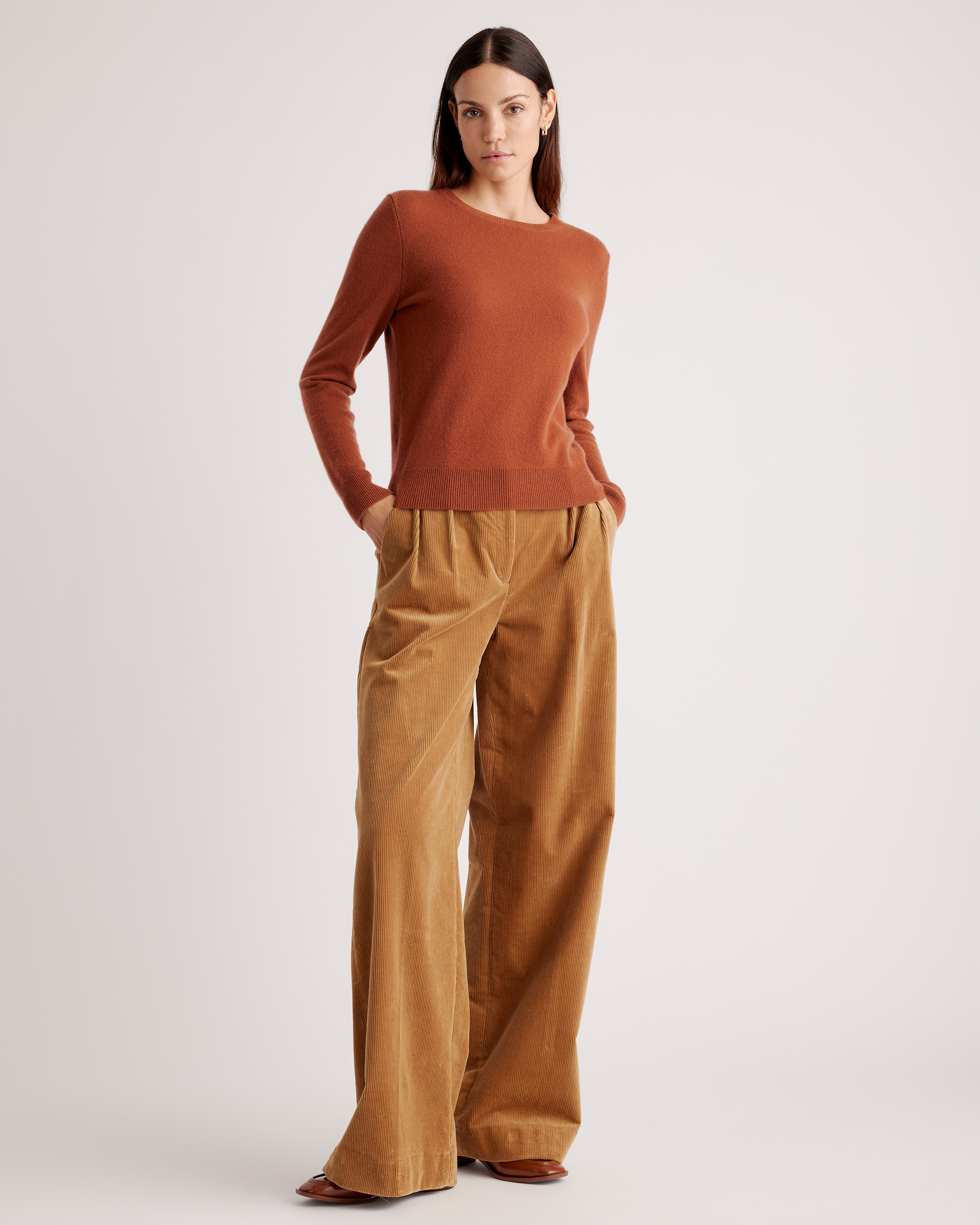 Mongolian Spring Cashmere Crewneck Sweater — Image 35