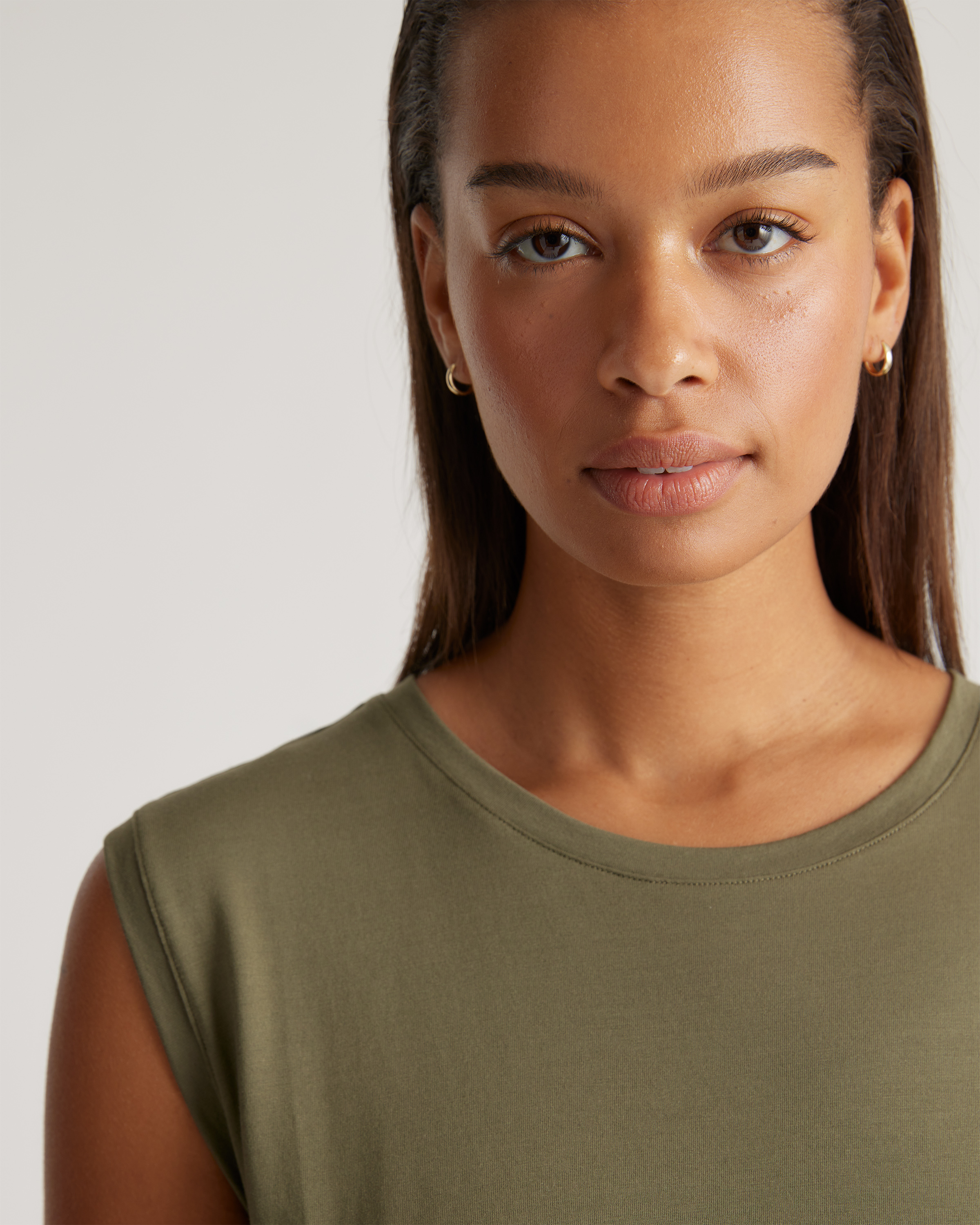 Cotton Modal Muscle Tank — Image 7