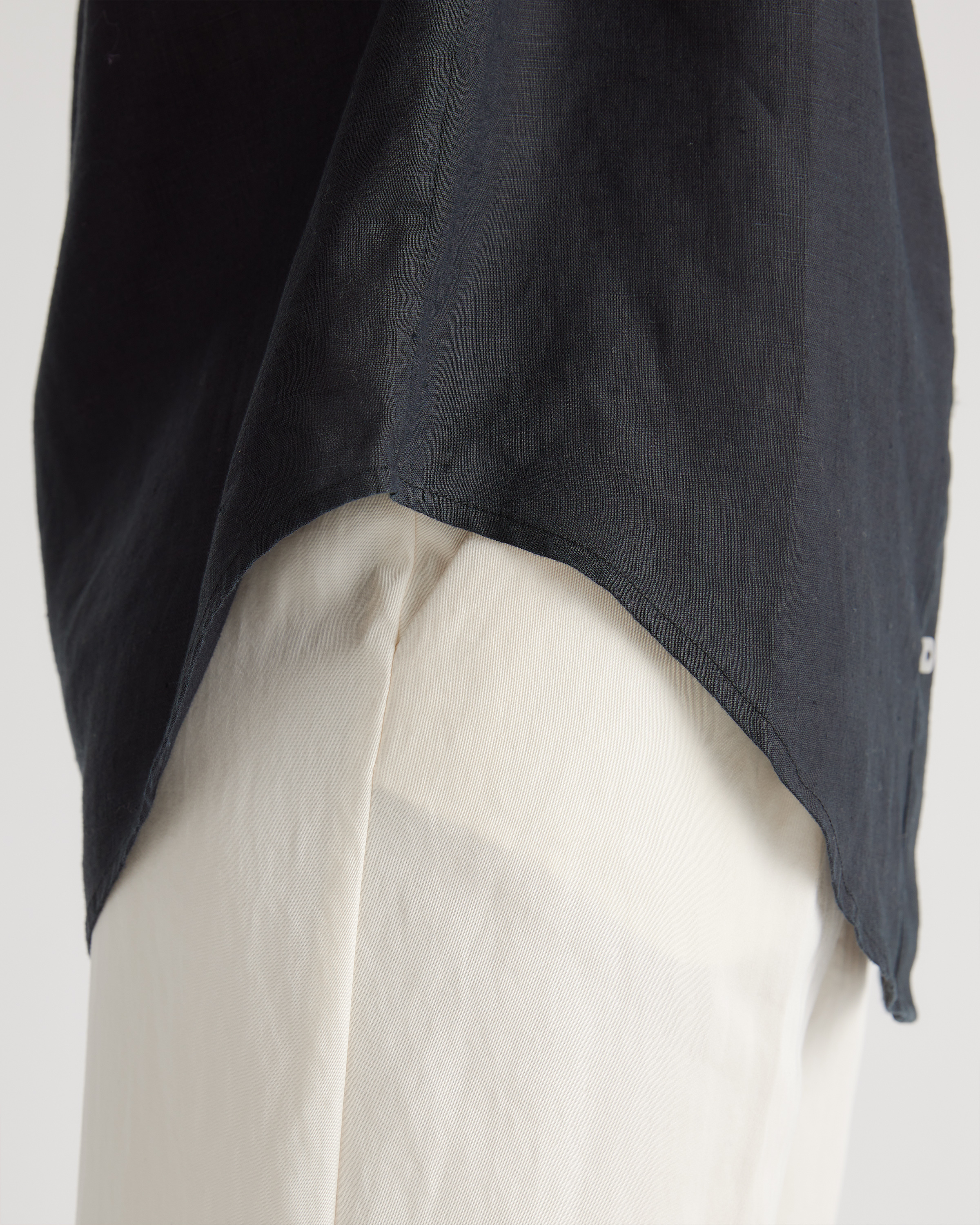100% European Linen Camp Shirt — Image 5