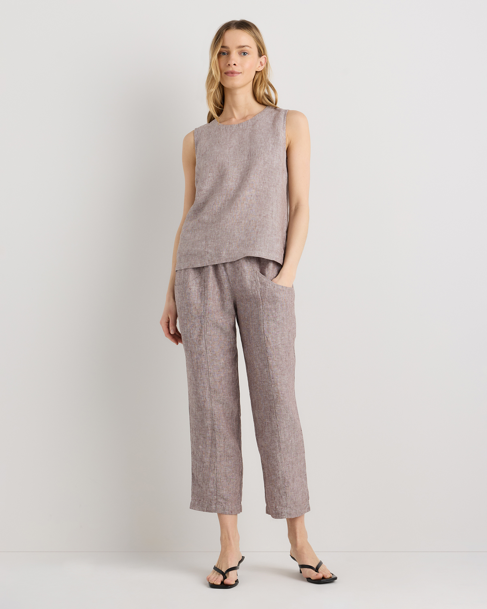 100% European Linen Tank — Image 49