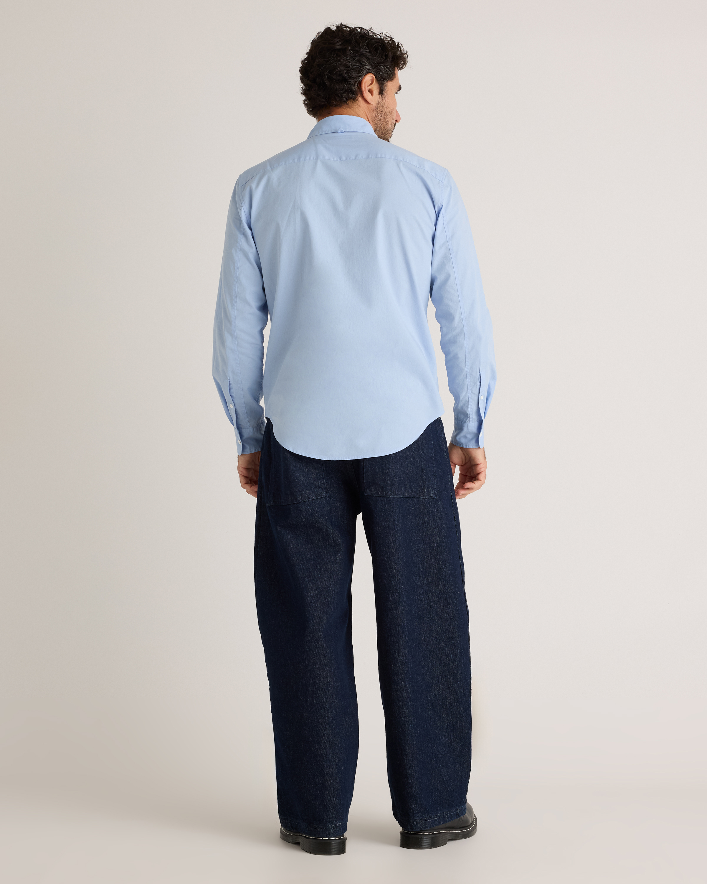 Organic Cotton Stretch Poplin Shirt — Image 11