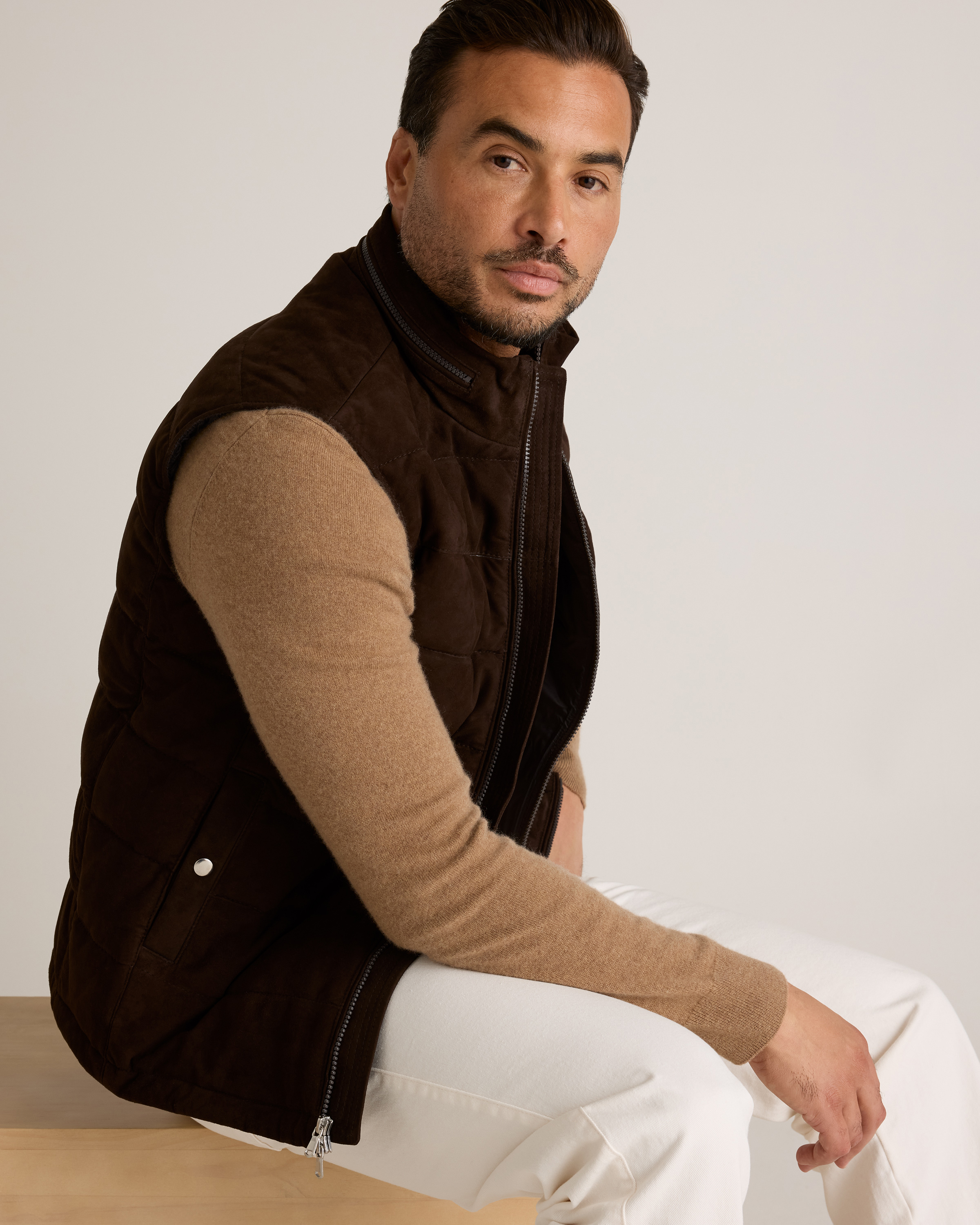 Mongolian Cashmere Crewneck Sweater — Image 19