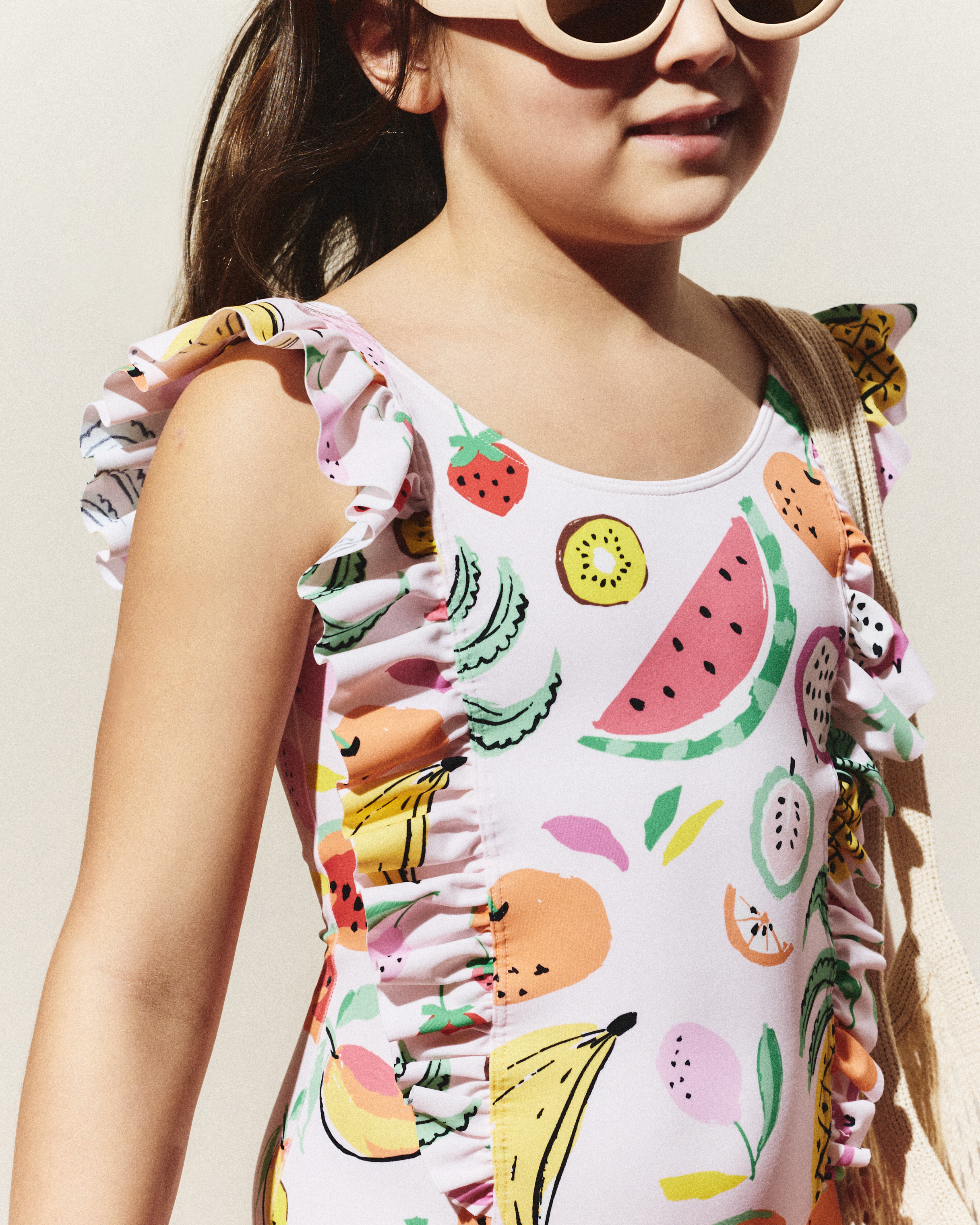 Ruffle One Piece Swimsuit — Image 5