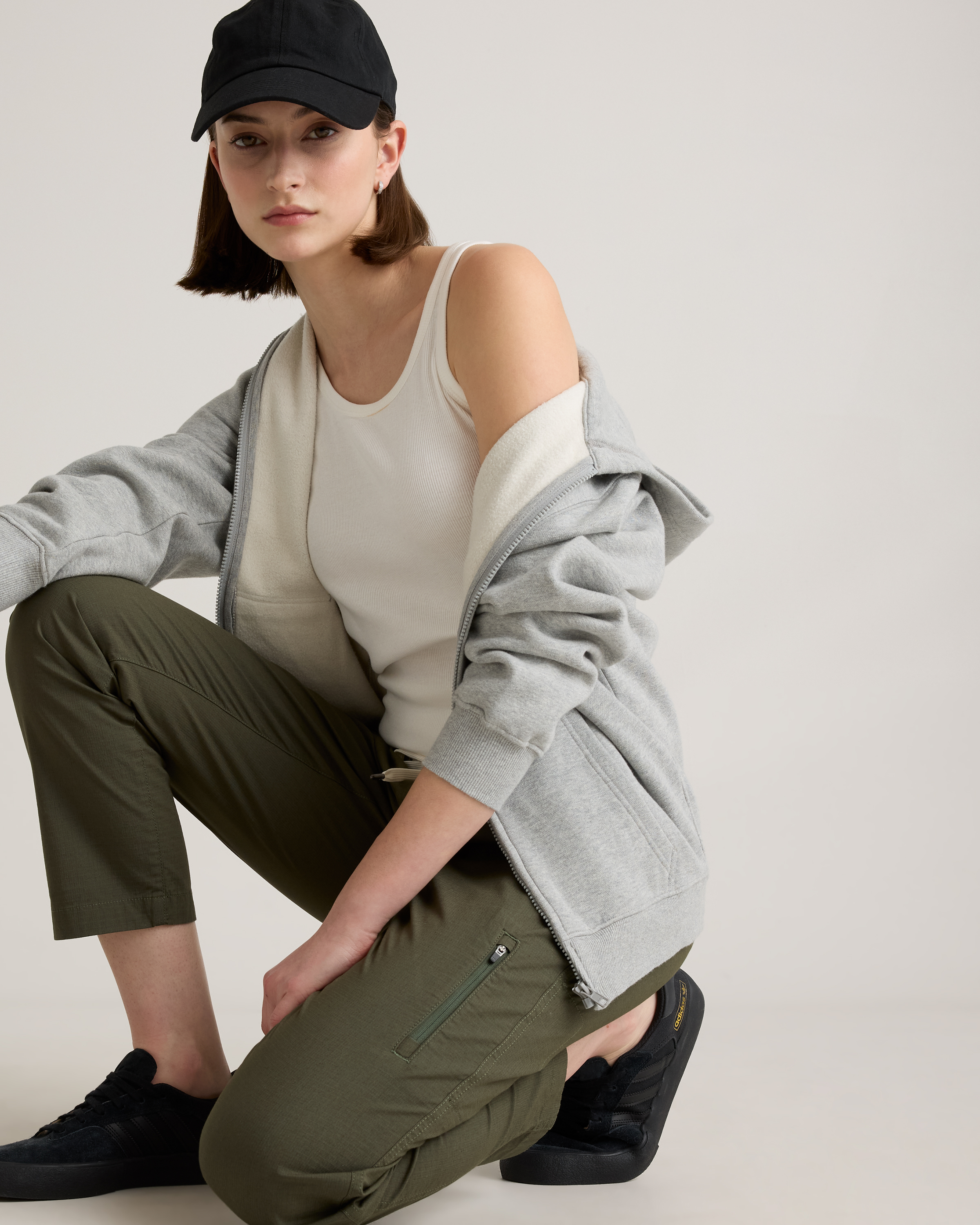 Organic Stretch Ripstop Straight Pants — Image 8