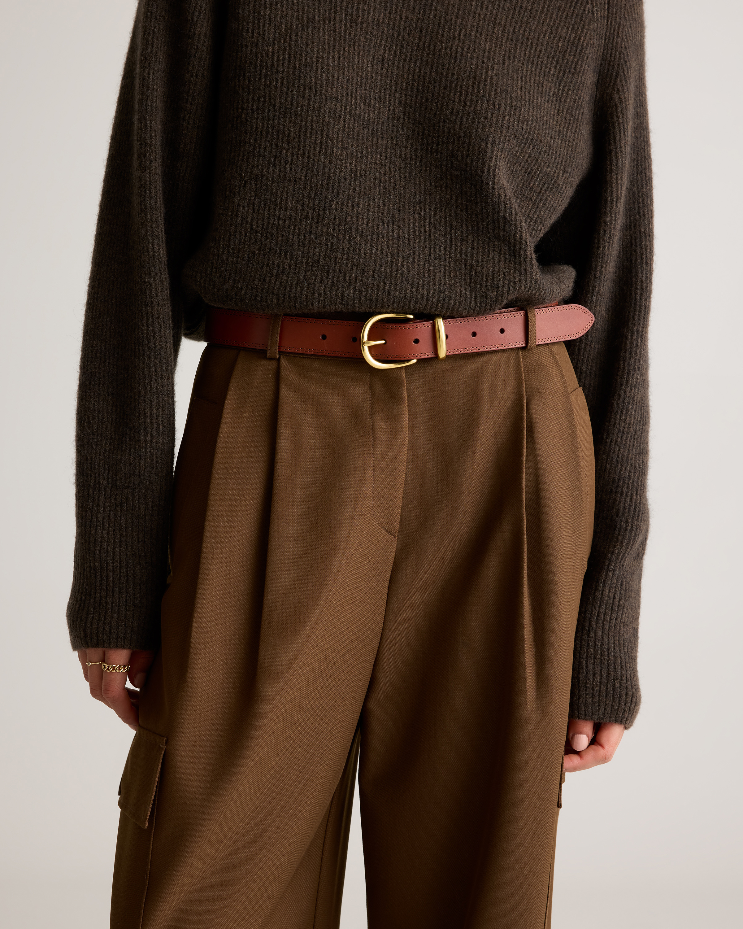 Allegra European Leather Belt — Image 3