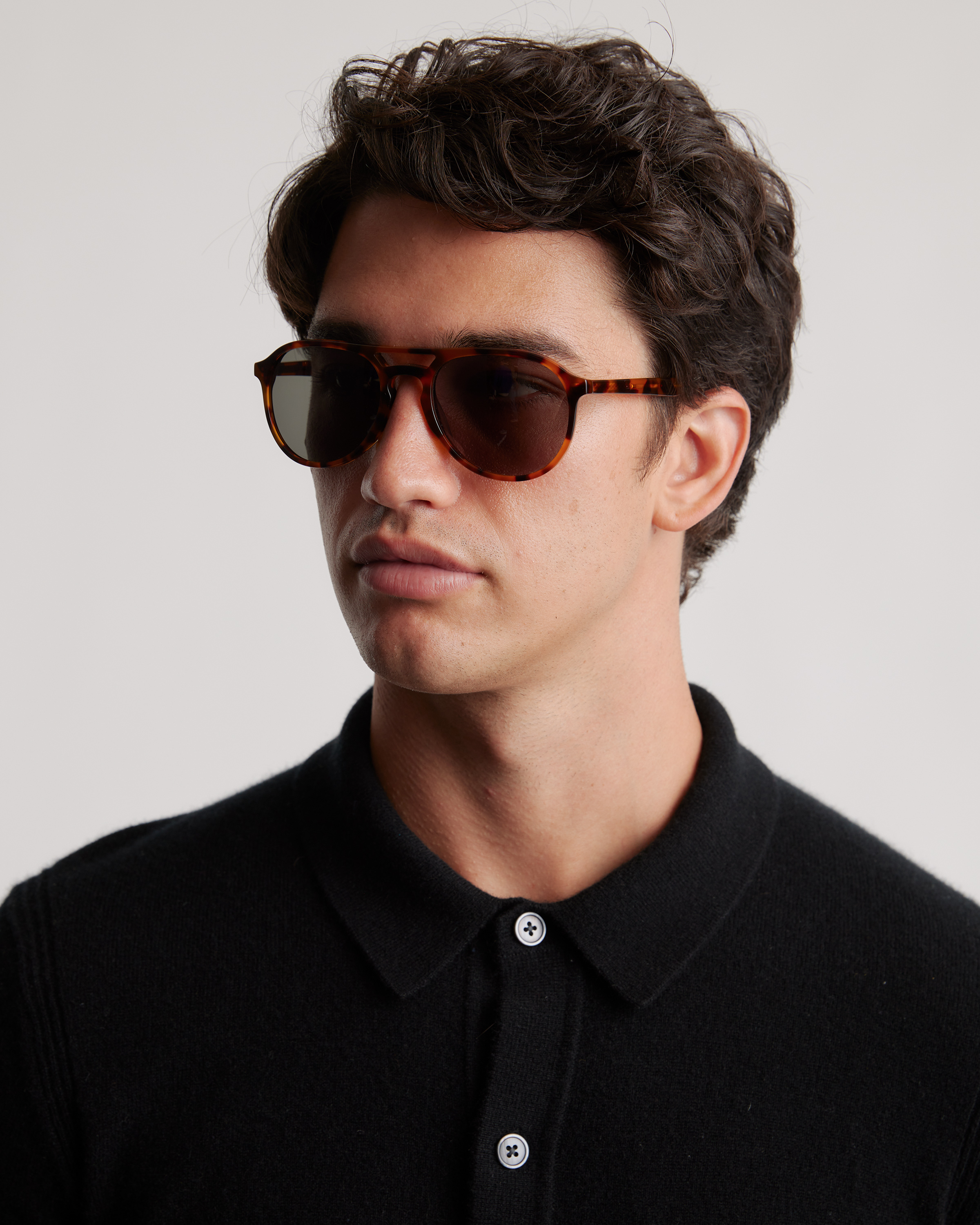 Kai Polarized Acetate Sunglasses — Image 4