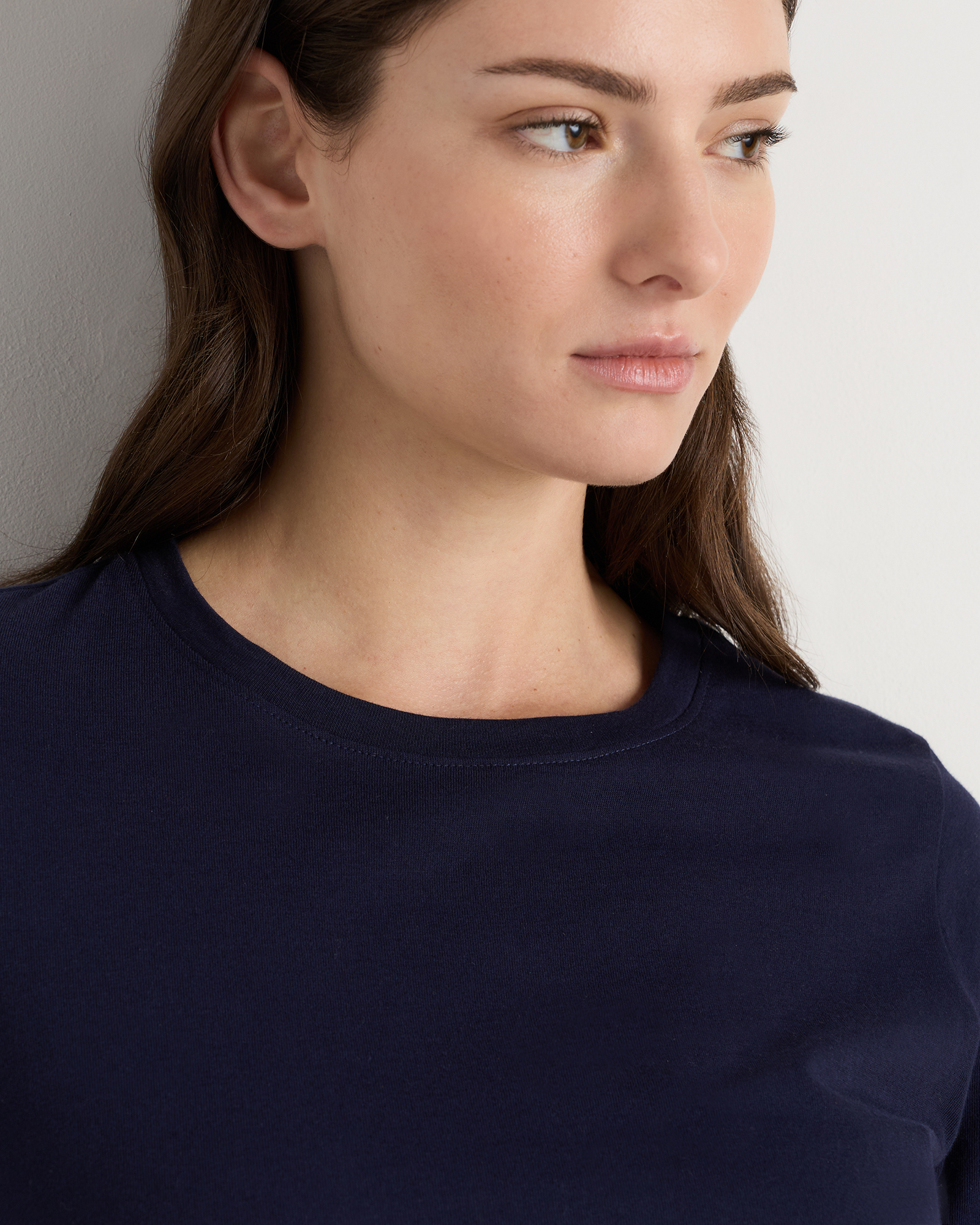 100% Organic Cotton Long Sleeve Swing Tee — Image 6
