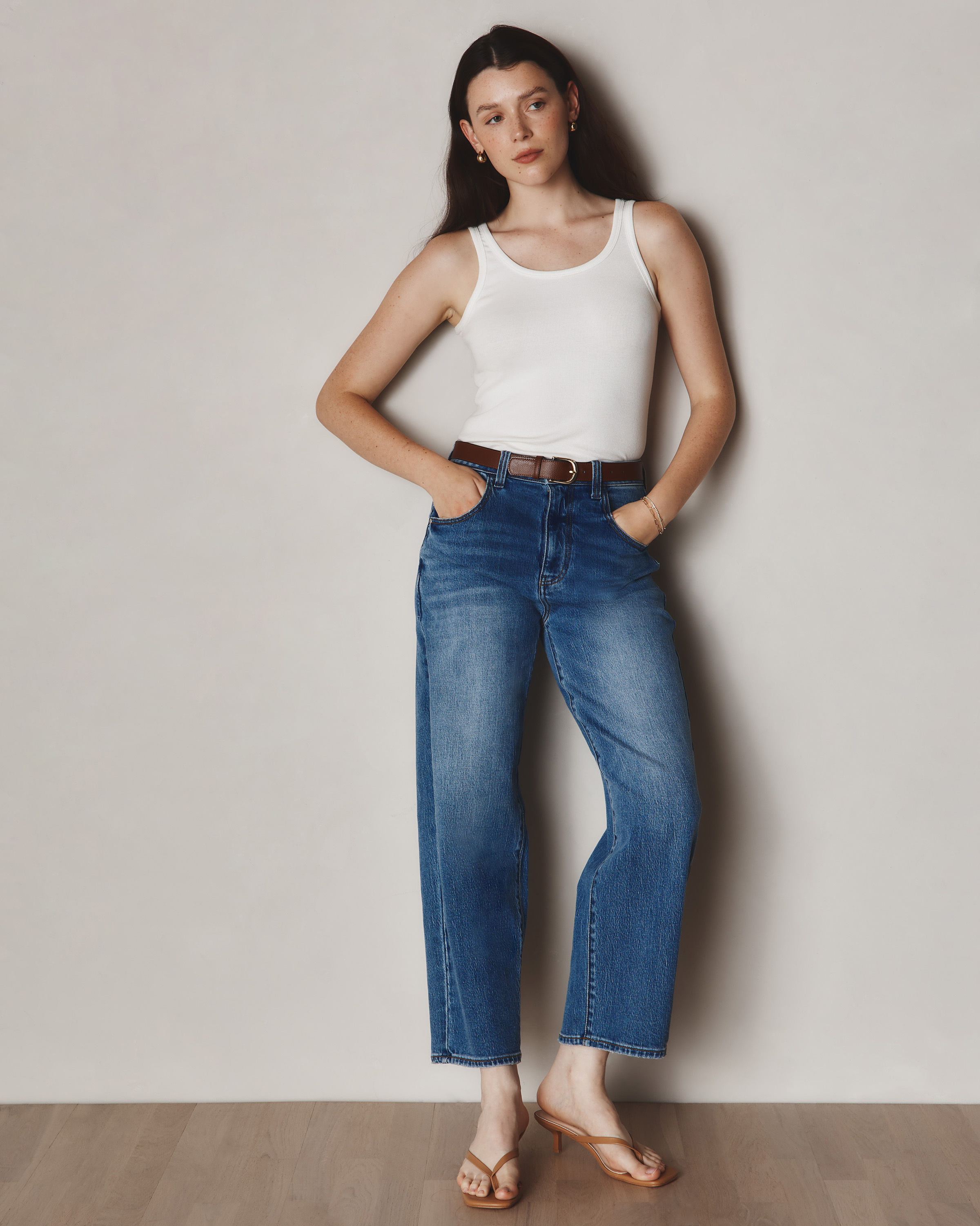 Bella Stretch Barrel Jeans — Image 16
