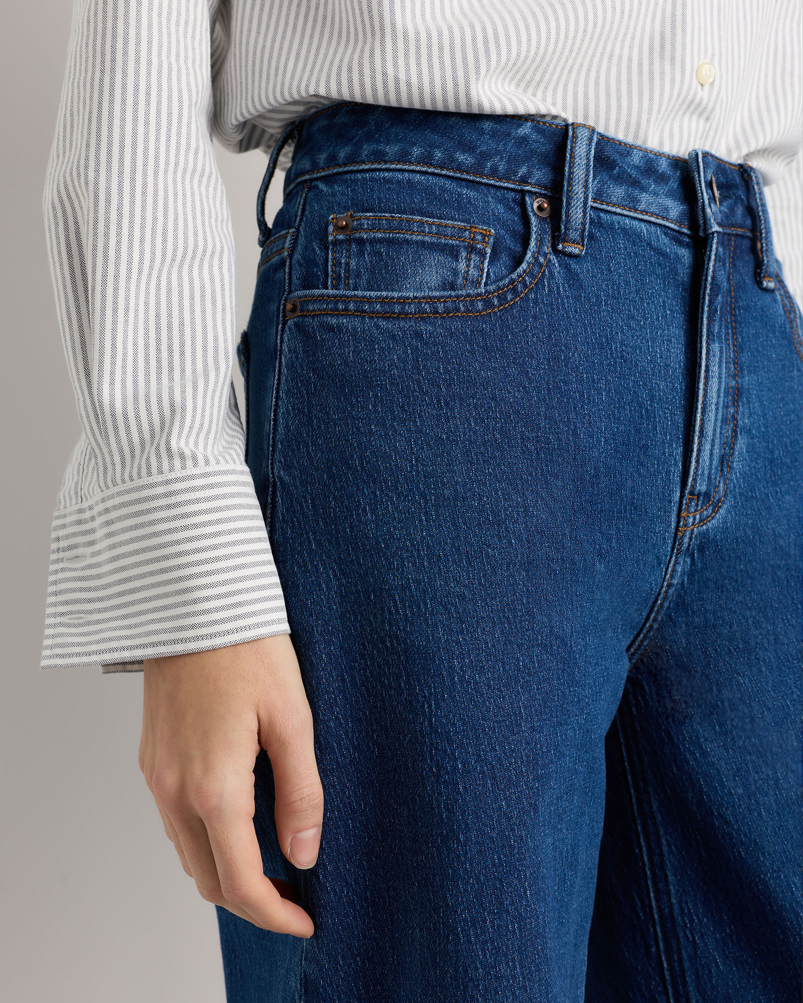 Bella Stretch Barrel Jeans — Image 13