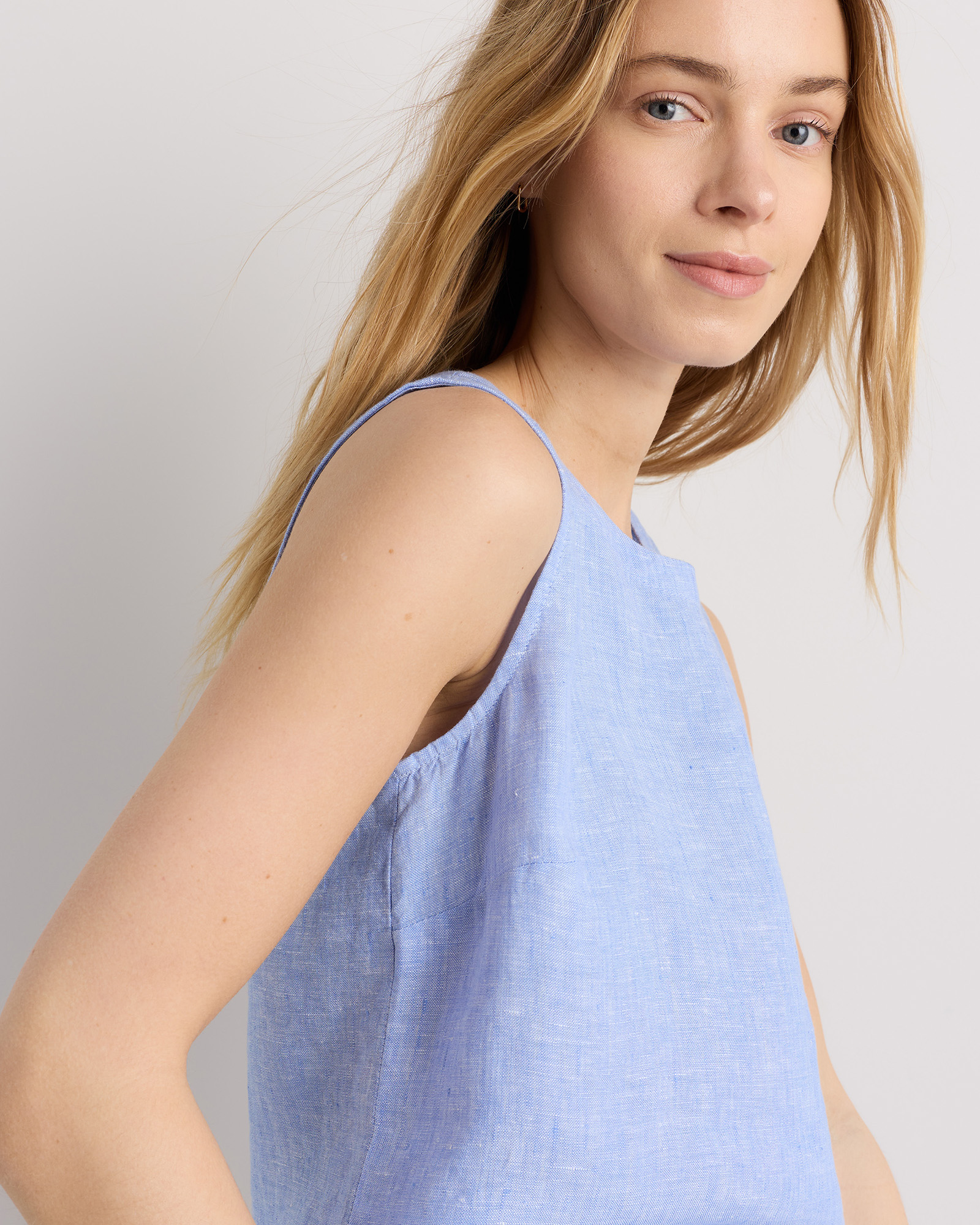 100% European Linen Tank — Image 41