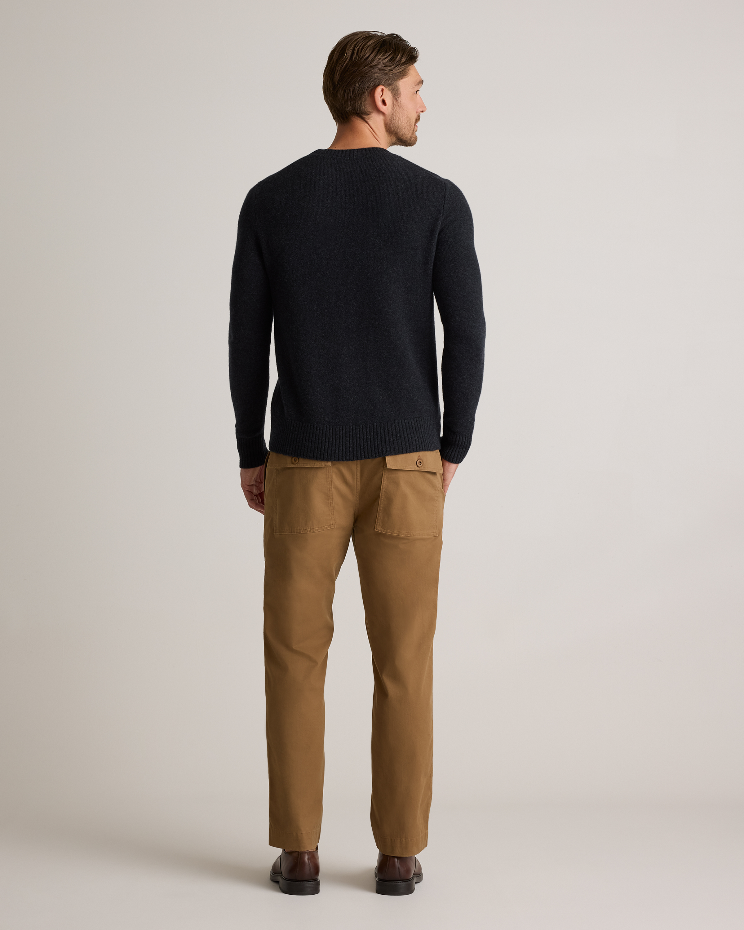Luxe Baby Cashmere Crewneck Sweater — Image 14