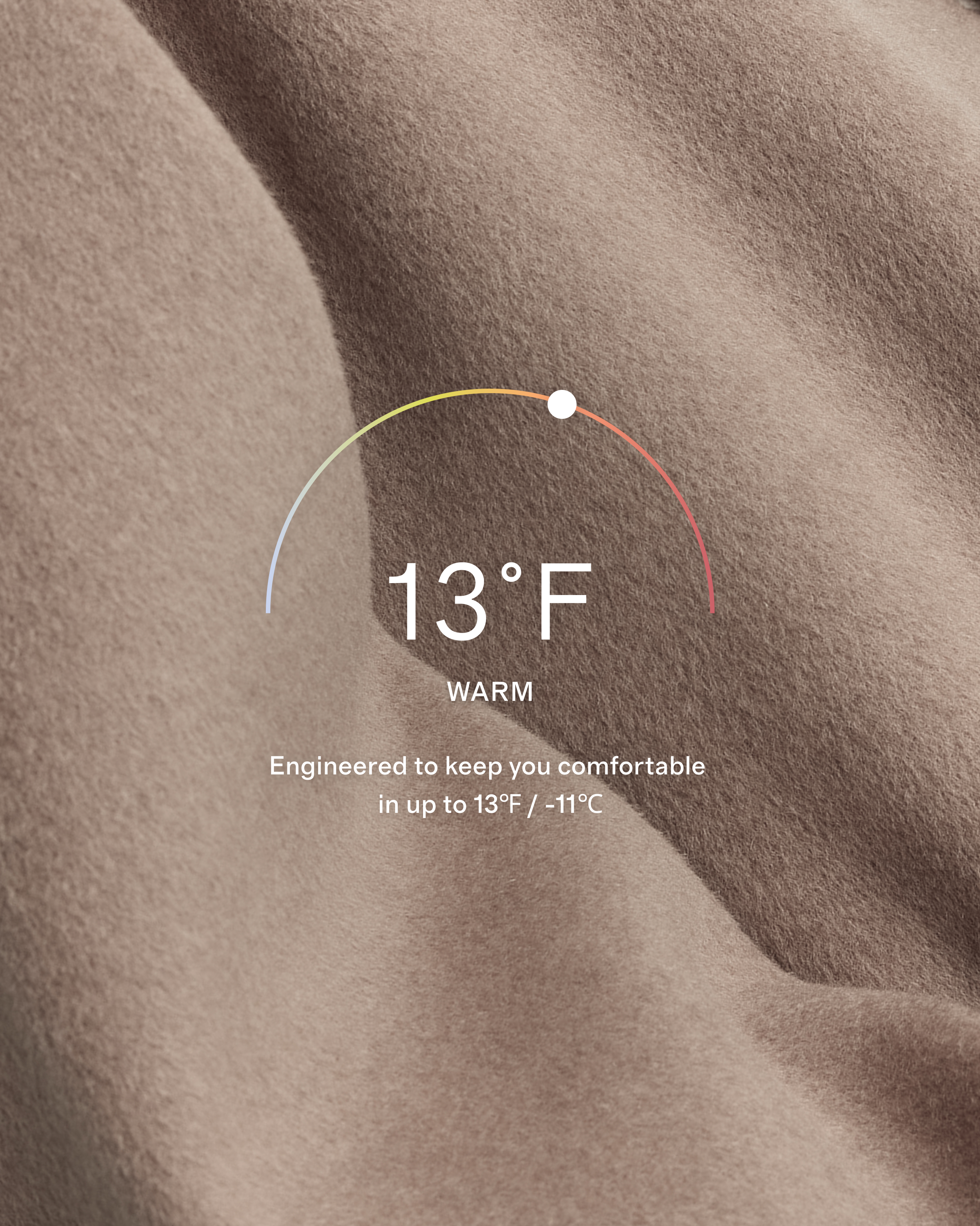 Double-Faced Merino Wool Scarf Coat — Image 8