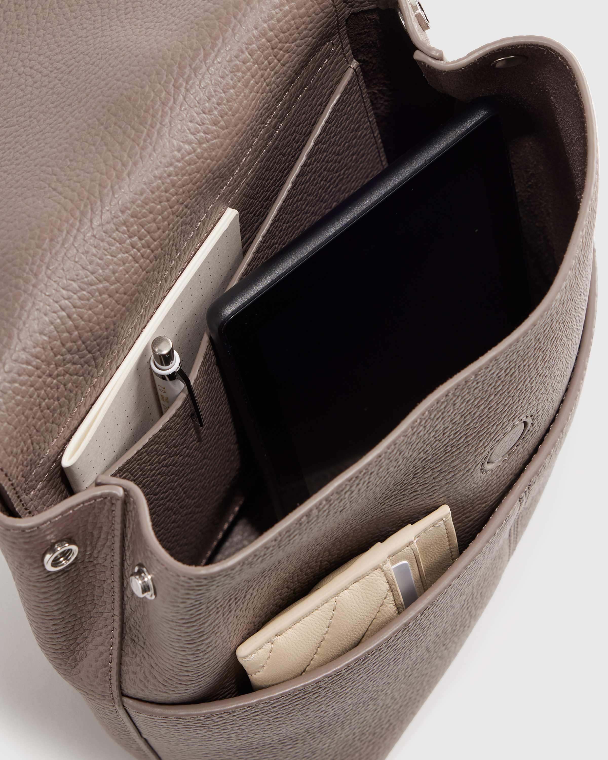 Italian Leather Small Backpack — Image 6