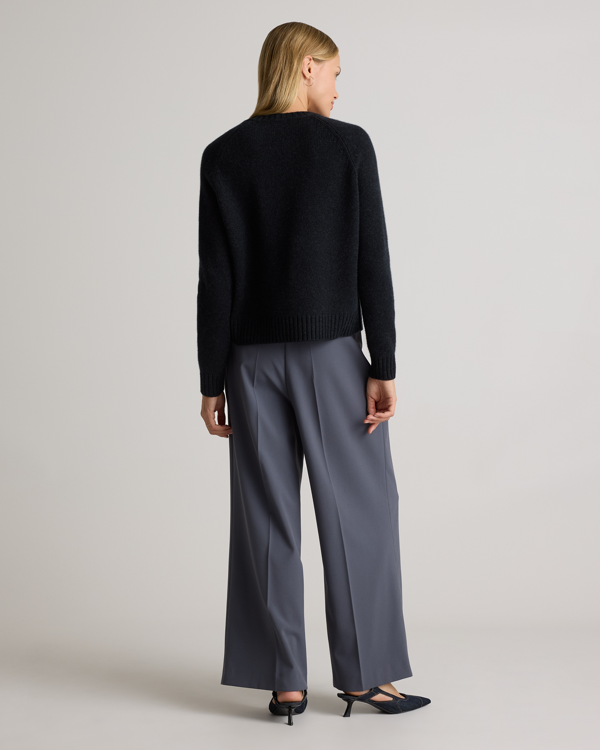 Luxe Baby Cashmere Crewneck Sweater — Image 22