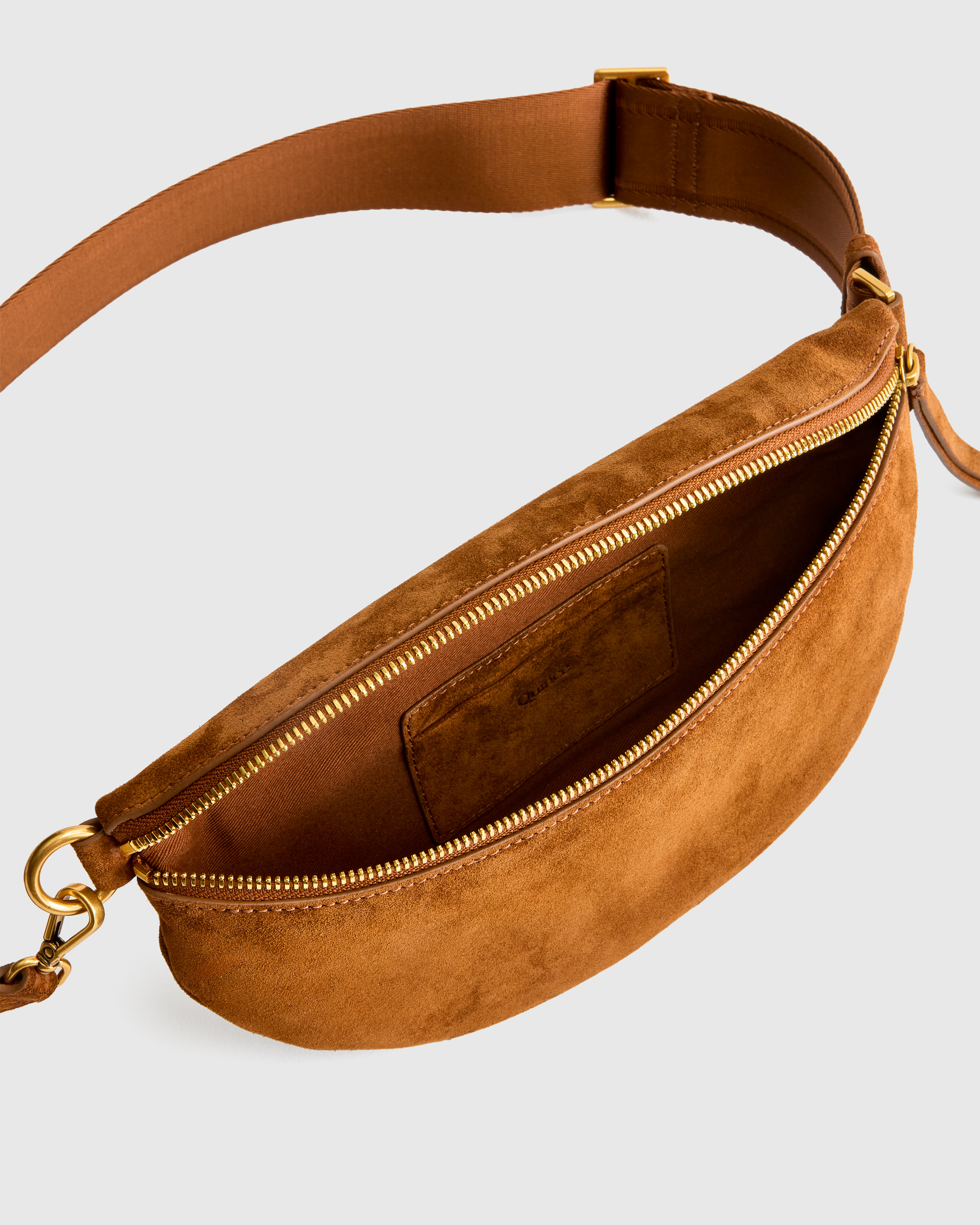 Italian Suede Sling Bag — Image 18