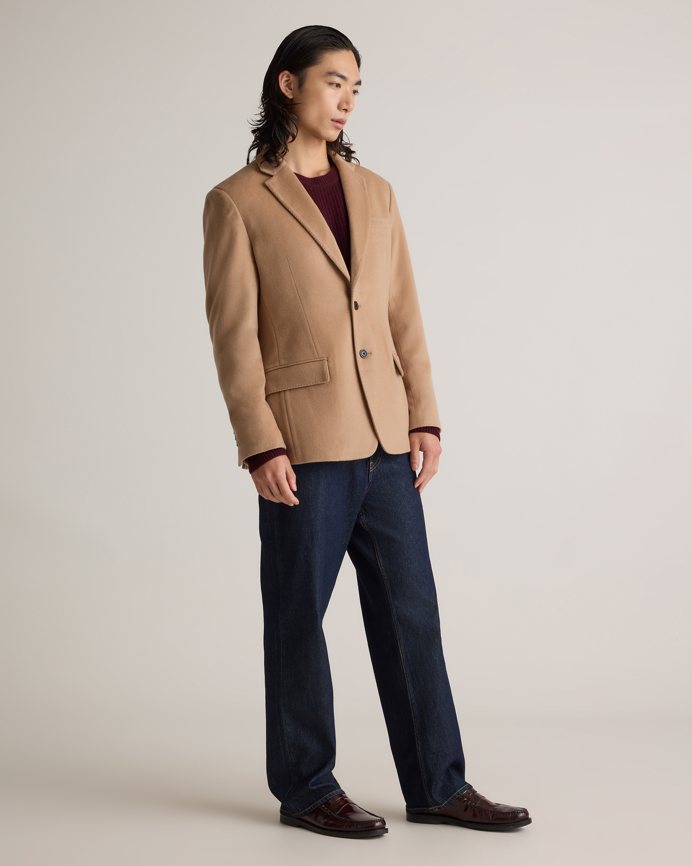 100% Mongolian Cashmere Blazer — Image 7