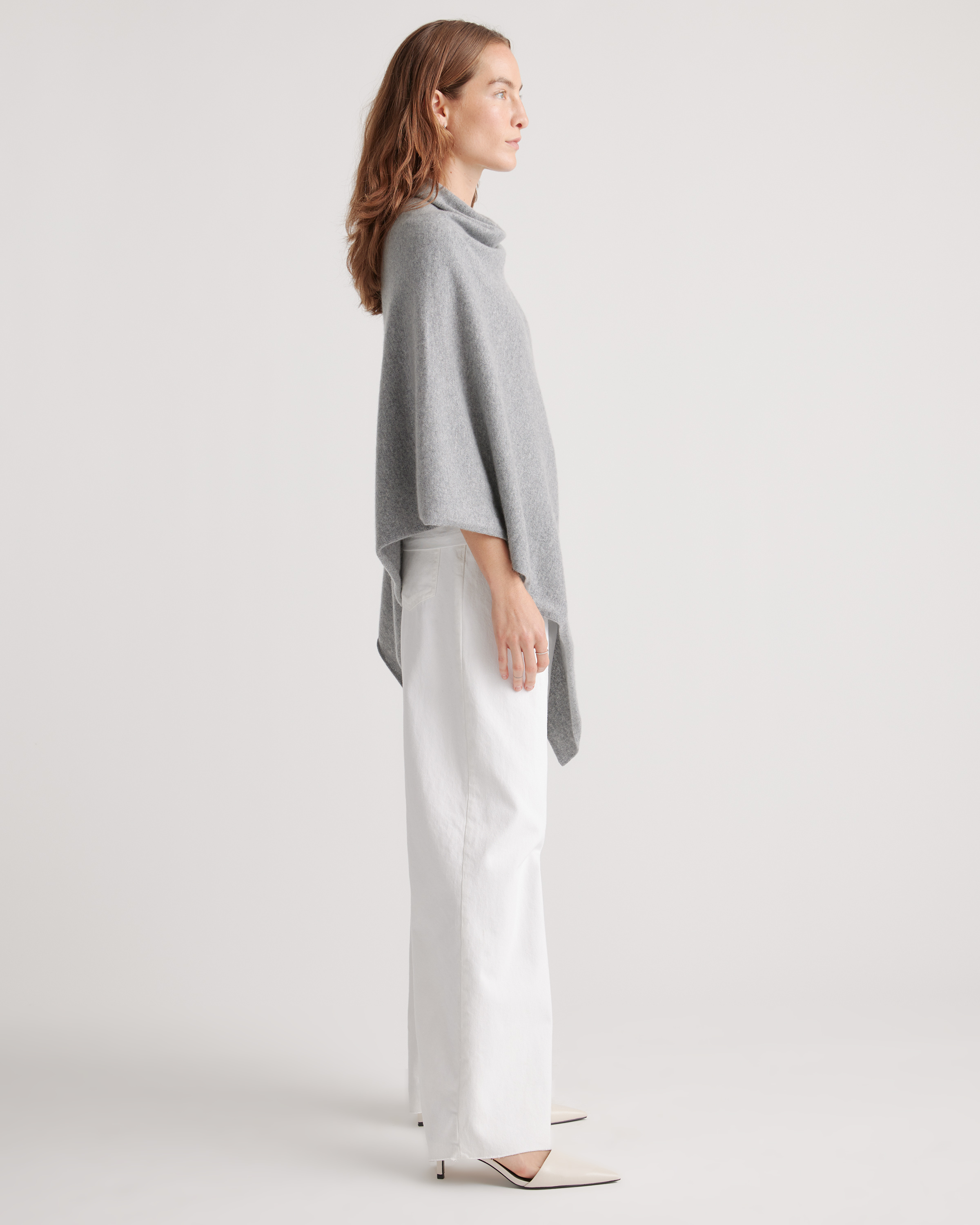 Mongolian Cashmere Poncho — Image 13