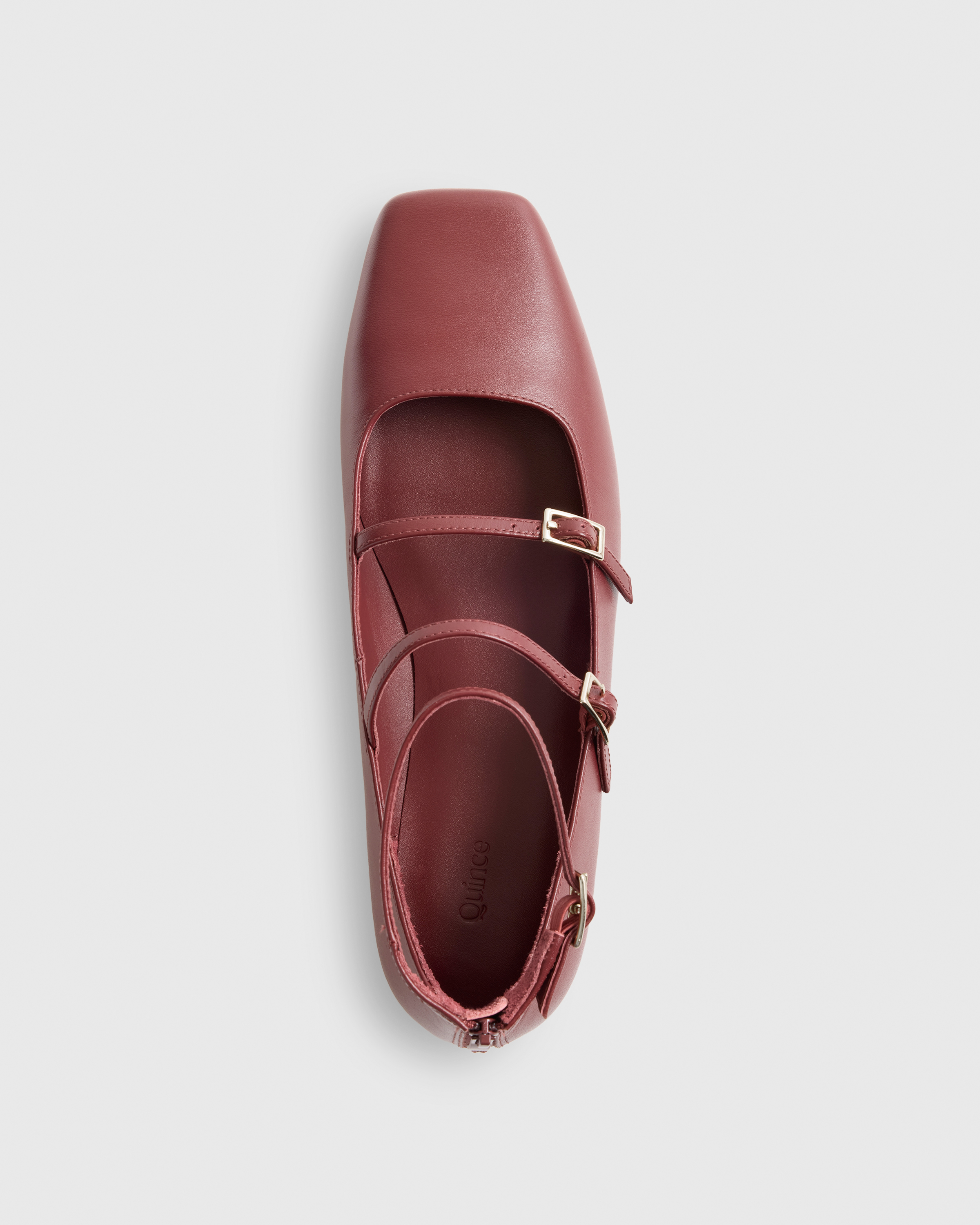 Italian Leather Strappy Ballet Flat — Image 6