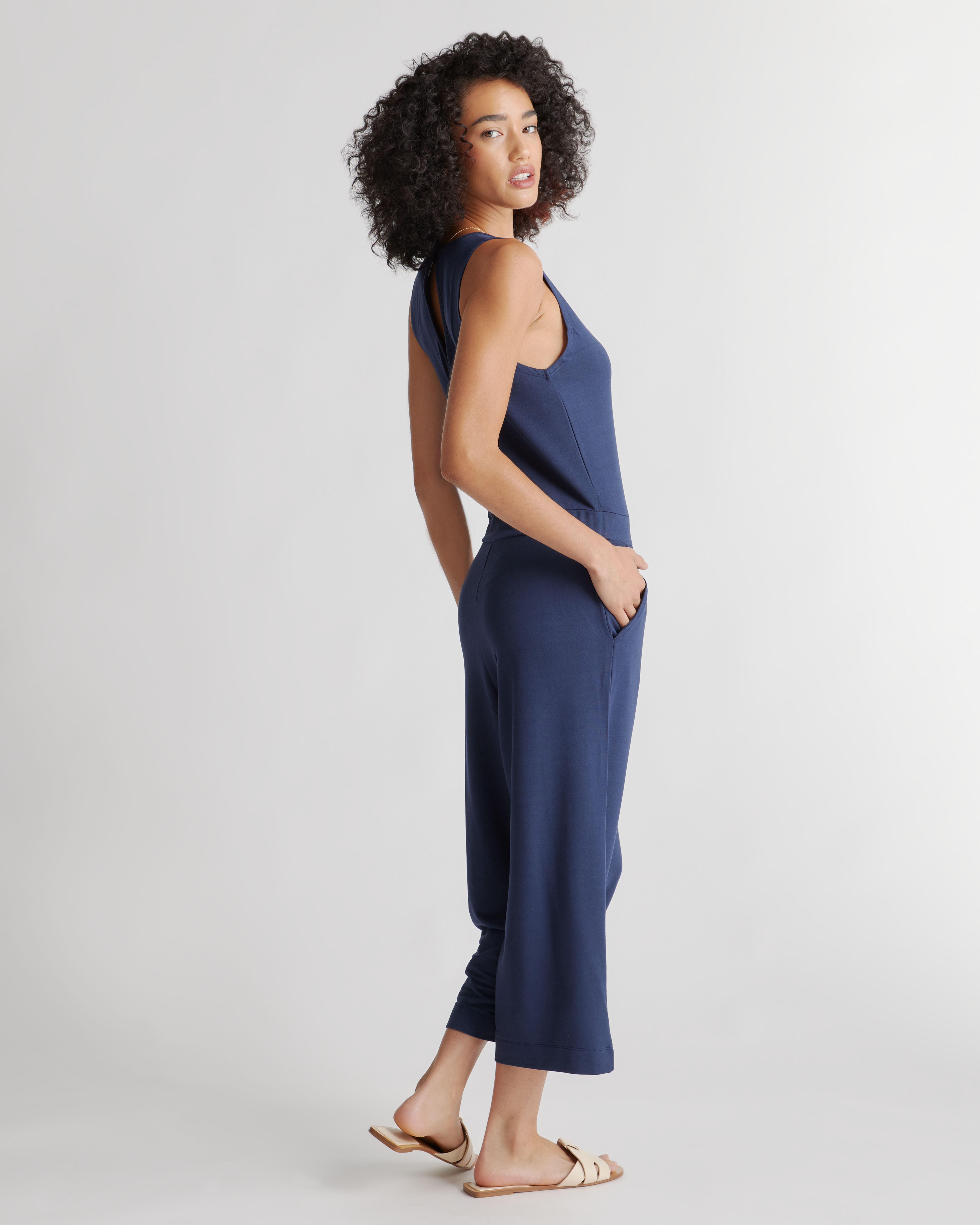 French Terry Modal Jumpsuit — Image 8