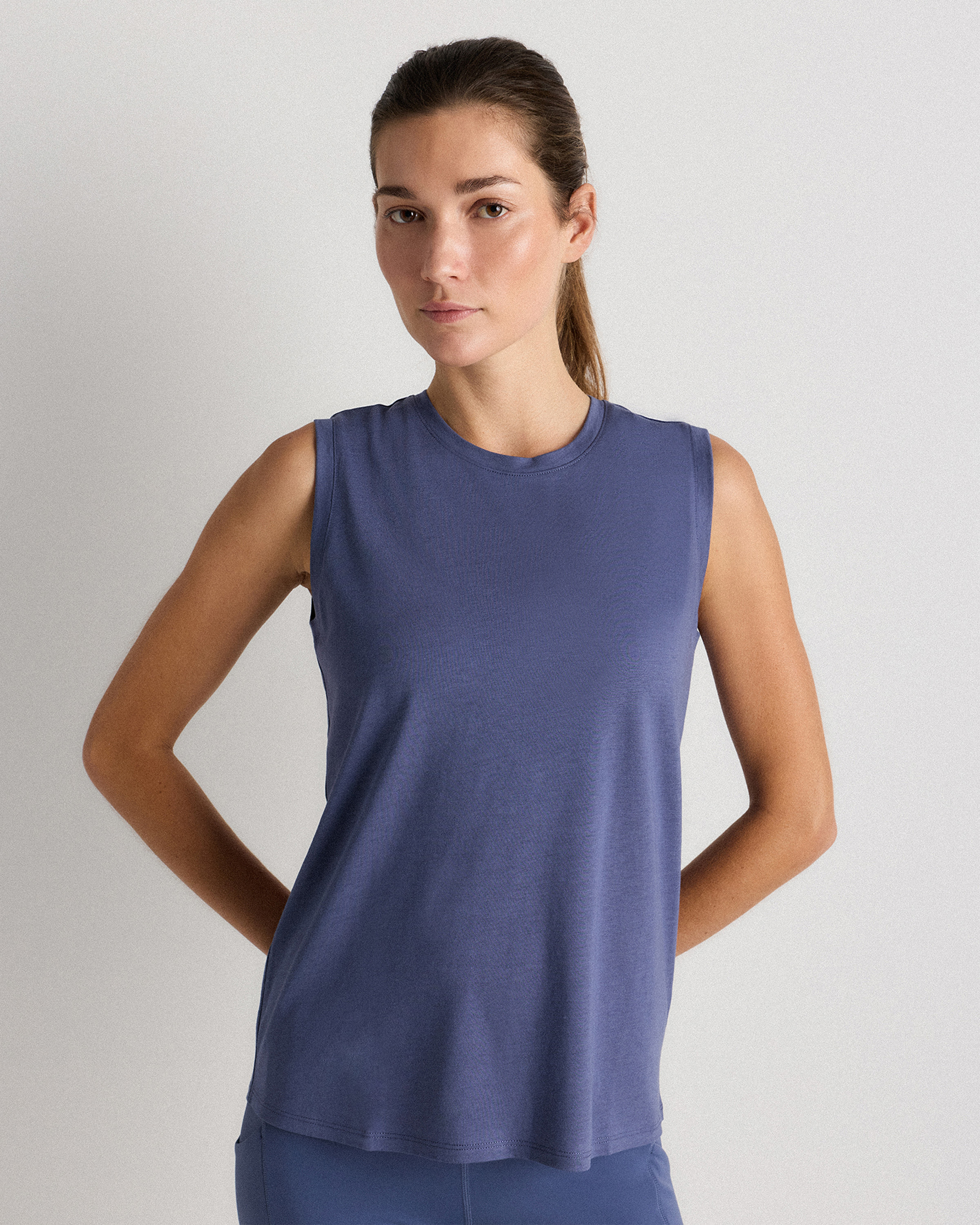 Cotton Modal Muscle Tank — Image 4