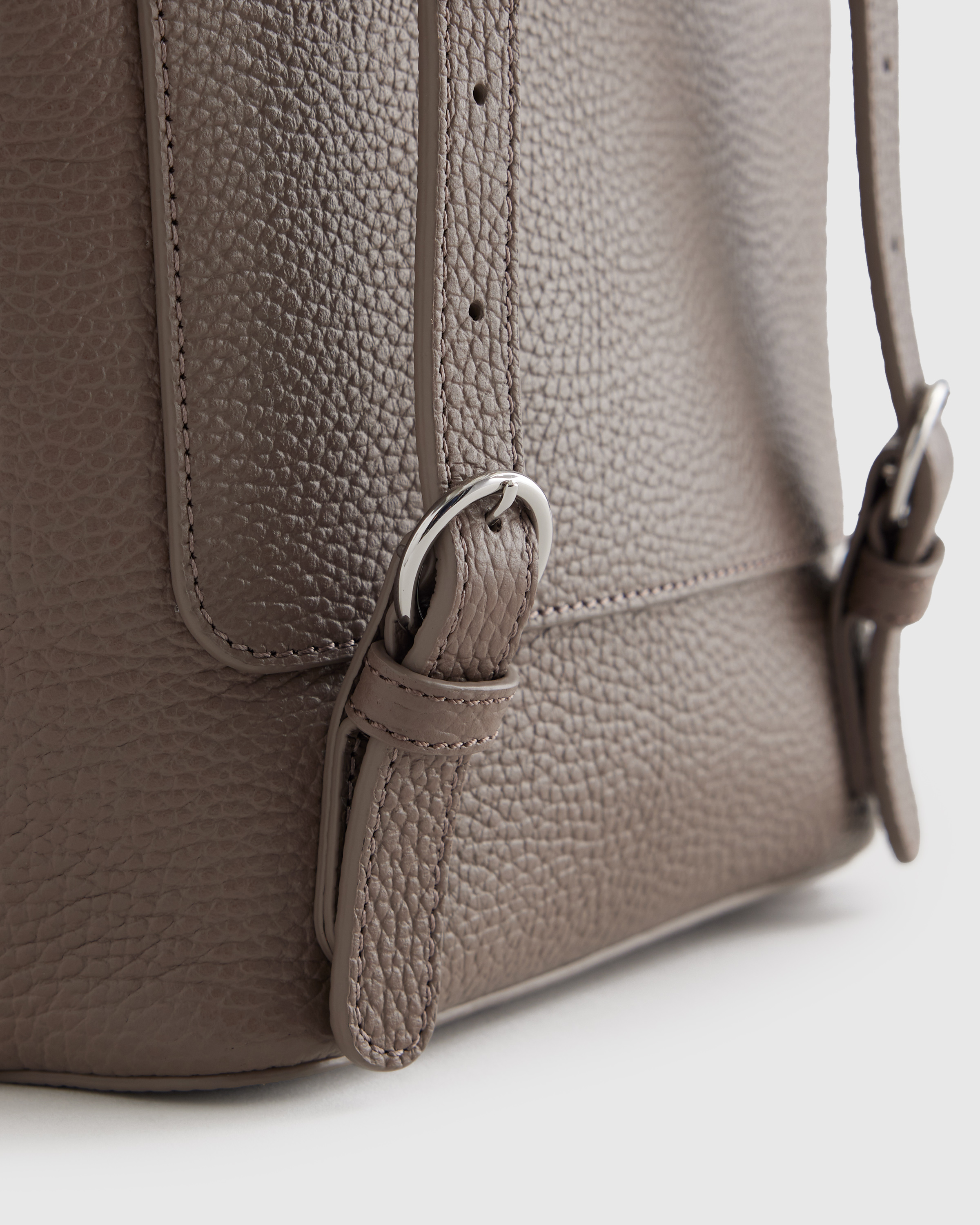Italian Leather Small Backpack — Image 13