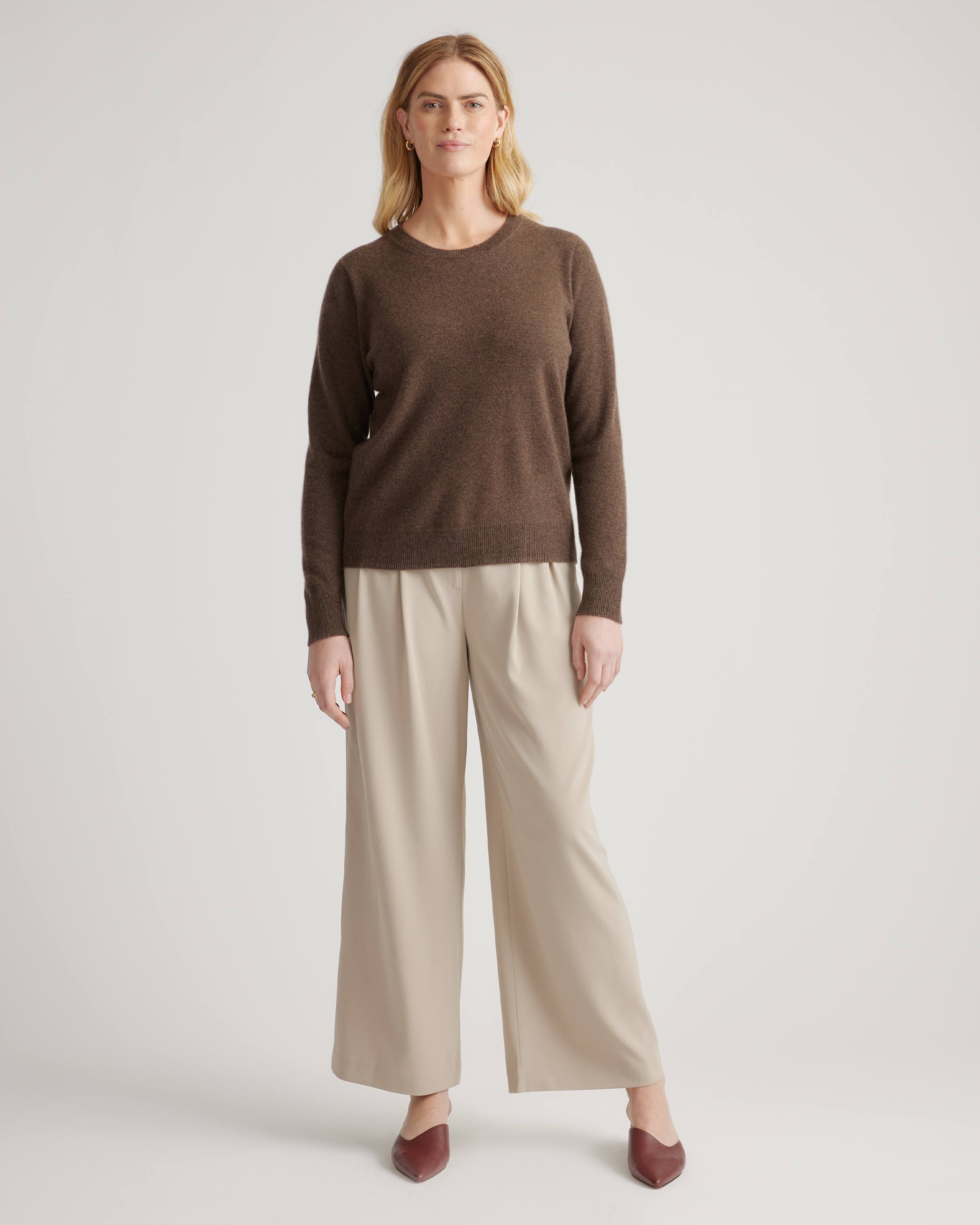 Mongolian Spring Cashmere Crewneck Sweater — Image 26