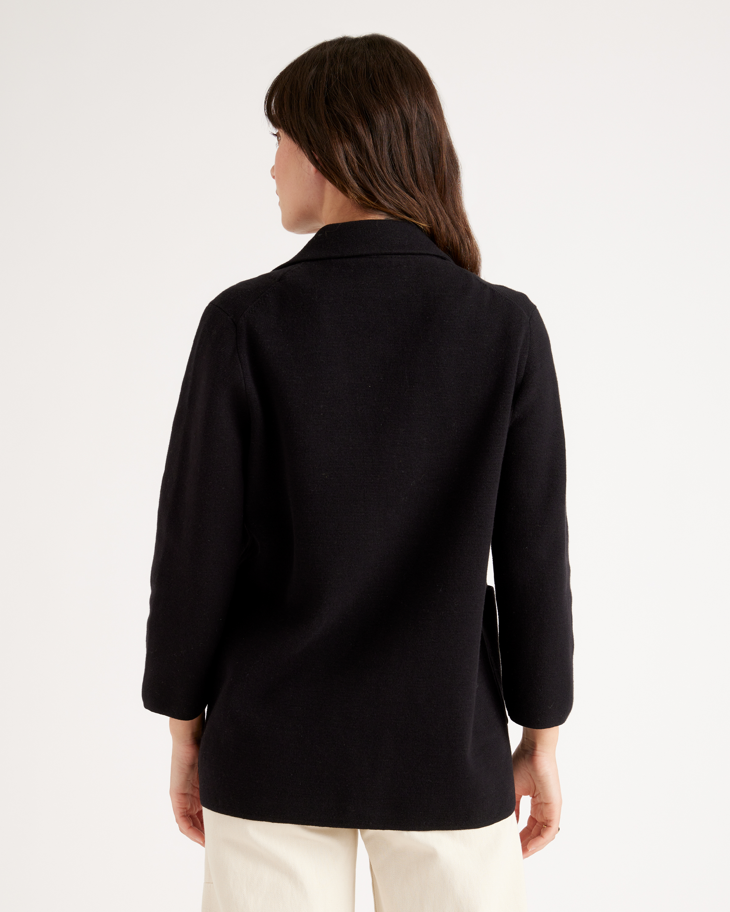 100% Organic Cotton Knit Blazer — Image 7