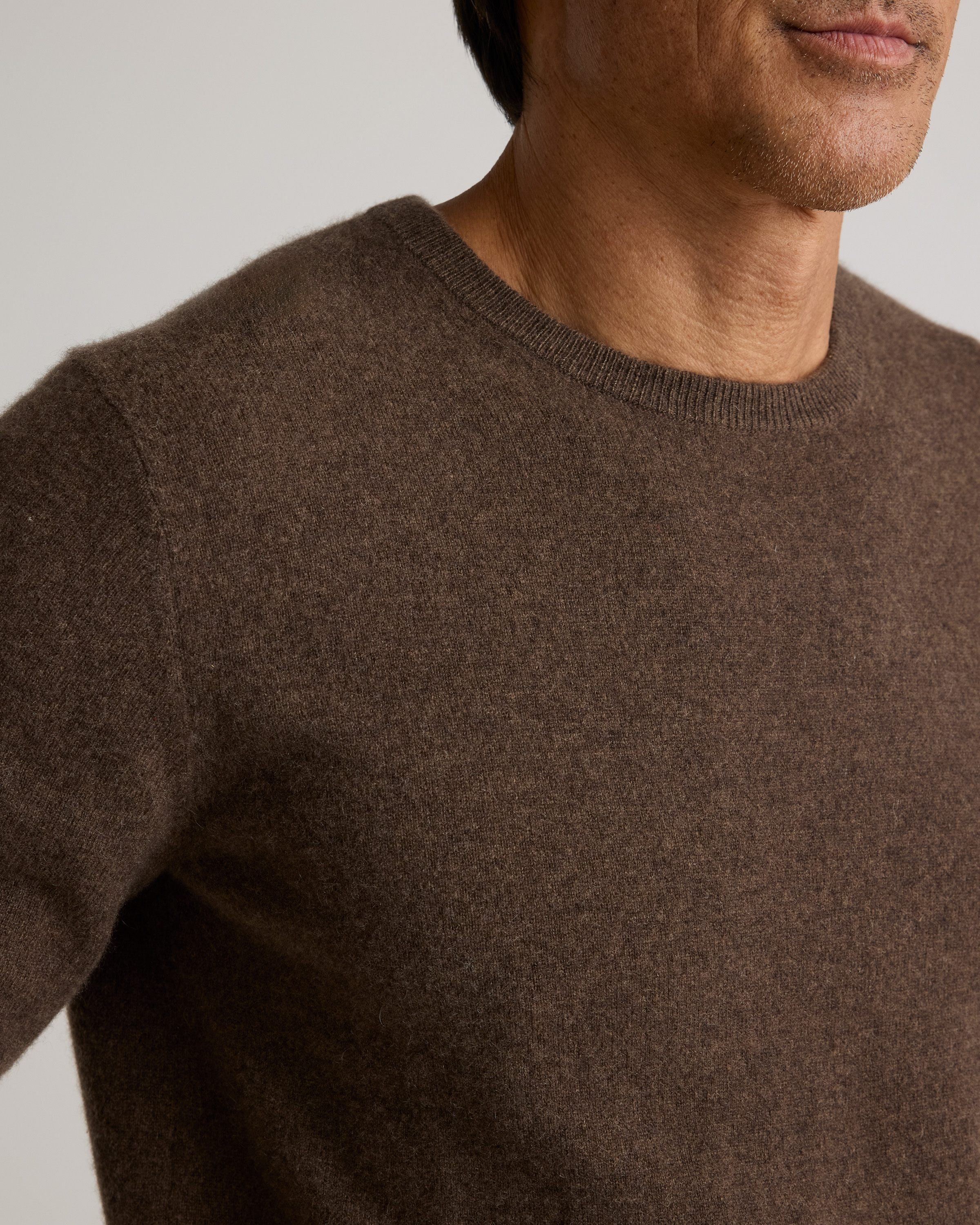 Mongolian Cashmere Crewneck Sweater — Image 3