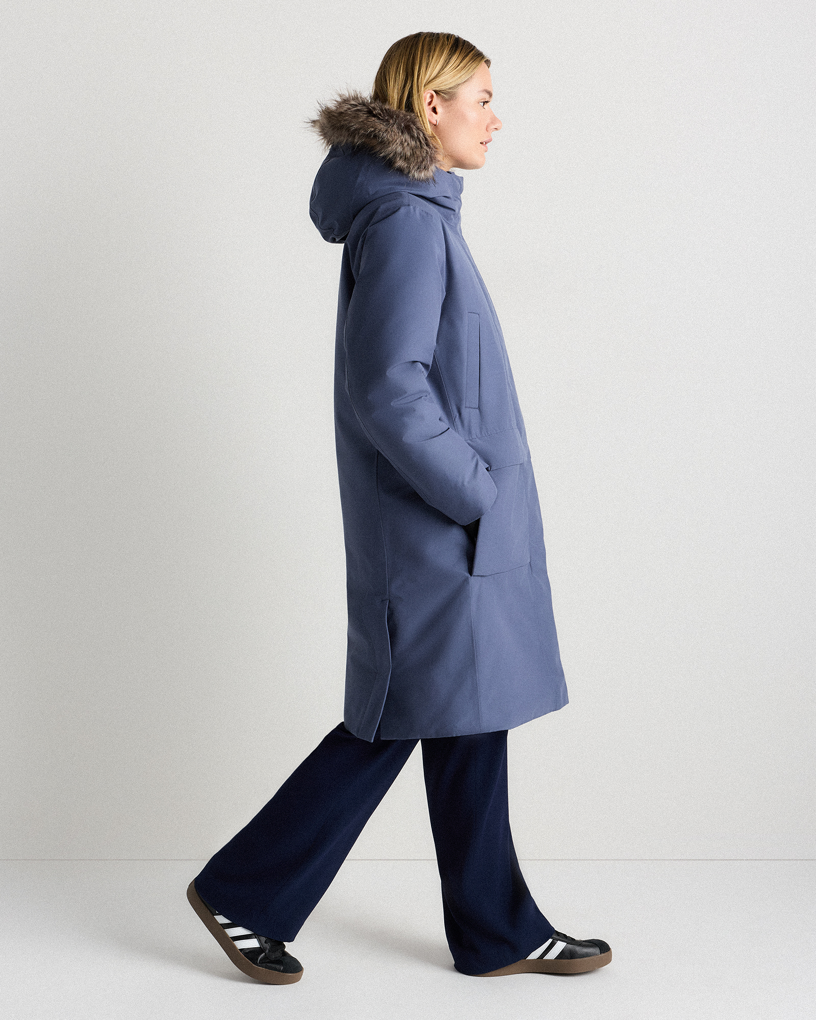 Responsible Down Hooded Long Parka — Image 36