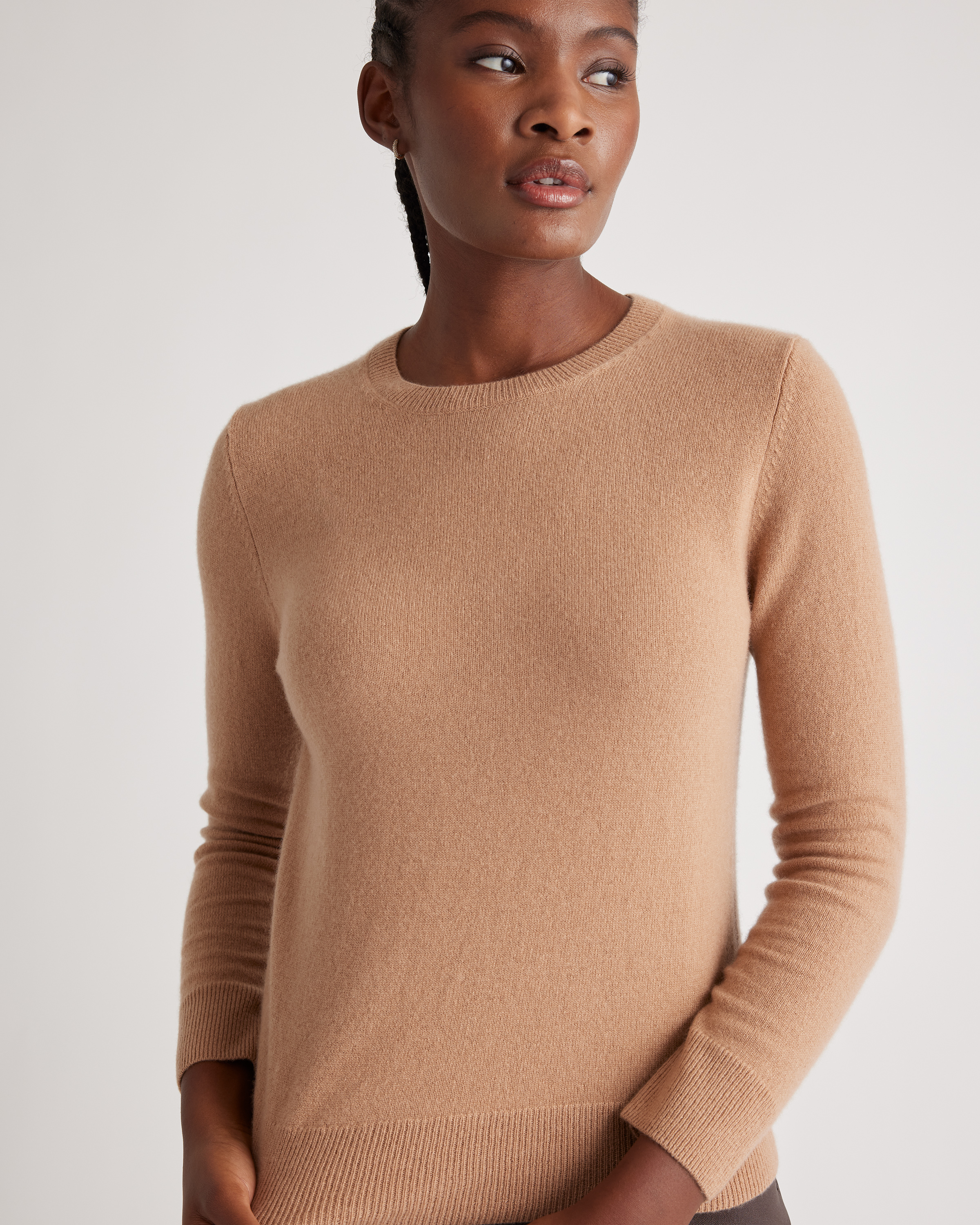 Mongolian Spring Cashmere Crewneck Sweater — Image 13