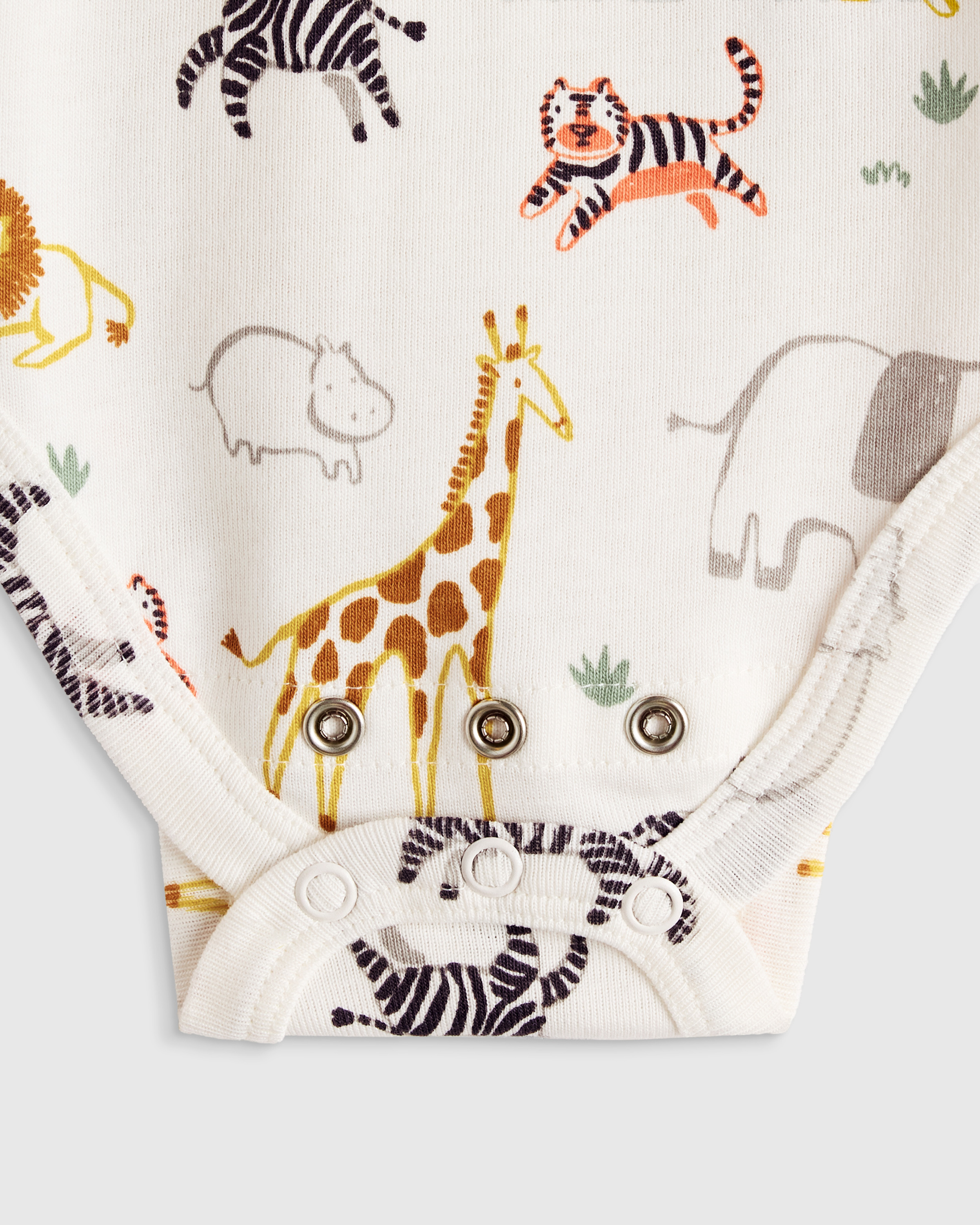 100% Organic Cotton Long Sleeve Bodysuit — Image 6