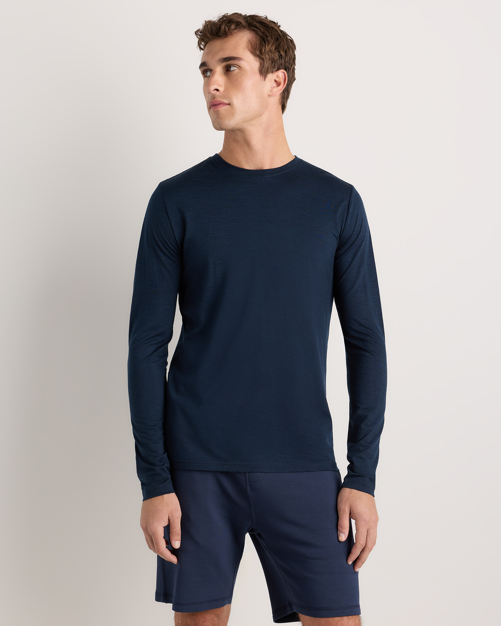 100% Merino Wool All-Season Long Sleeve Base Layer Tee — Image 18