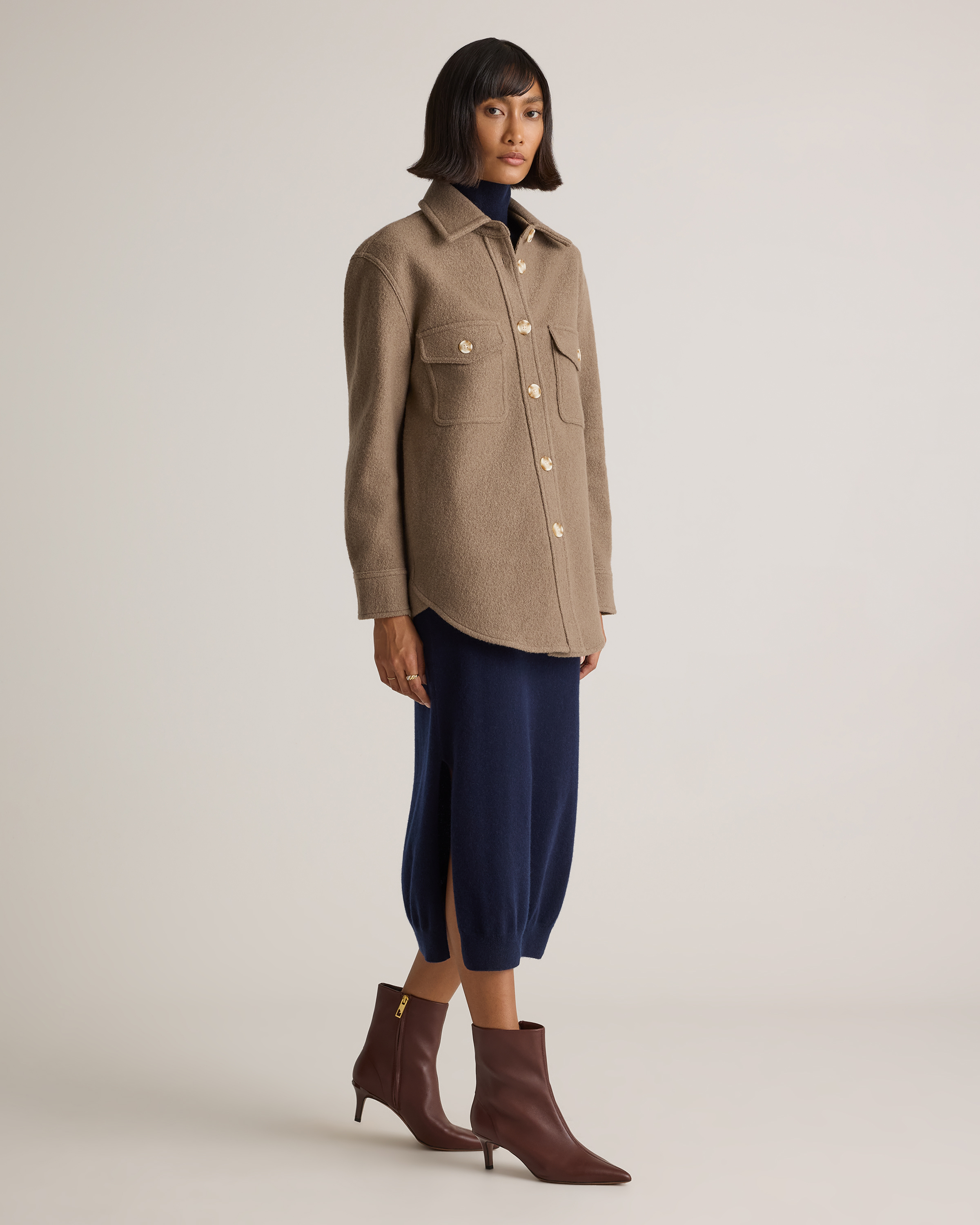 100% Merino Wool Shirt Jacket — Image 43