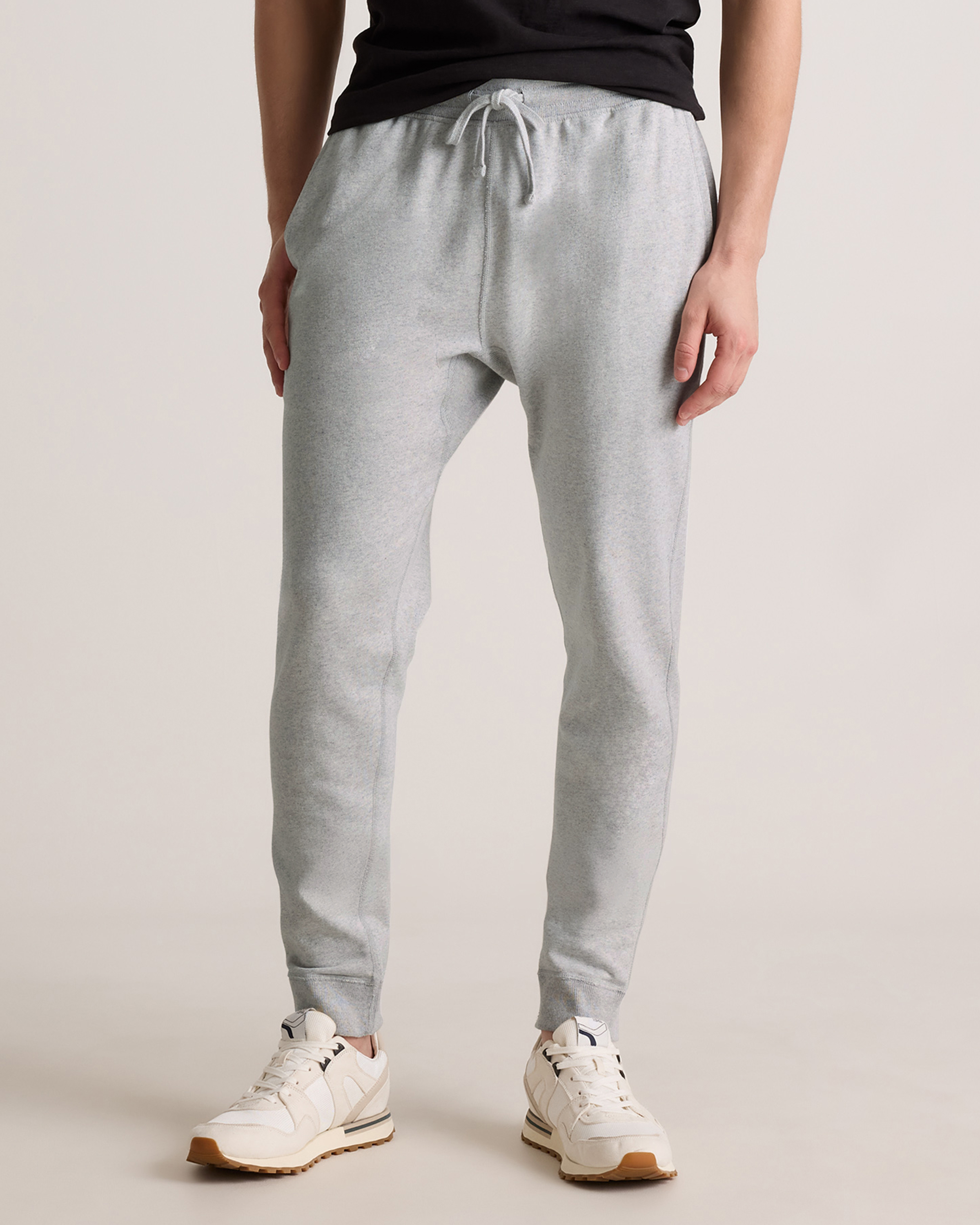 Organic Midweight French Terry Slim Joggers — Image 15