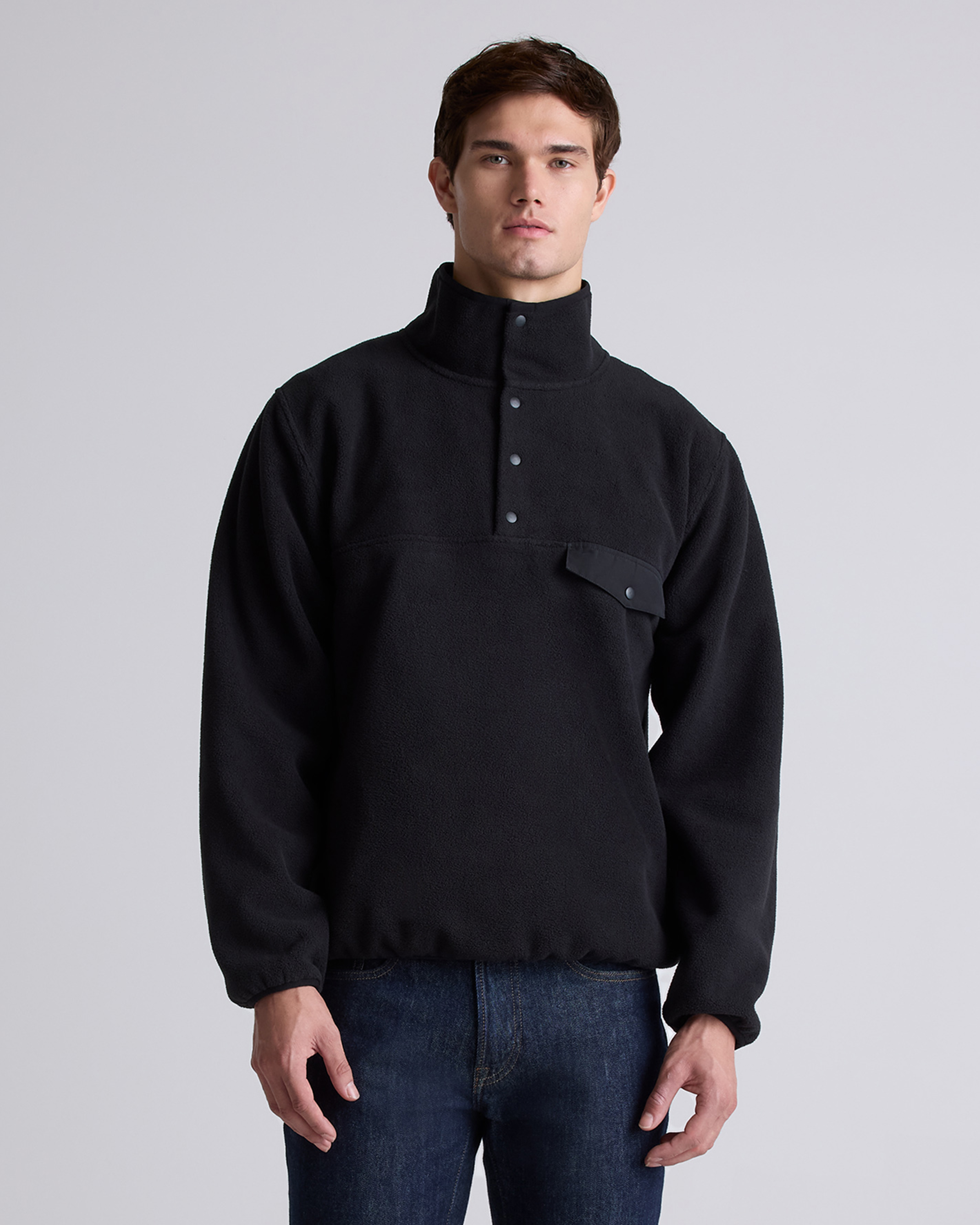 Polar Fleece Snap Pullover — Image 17