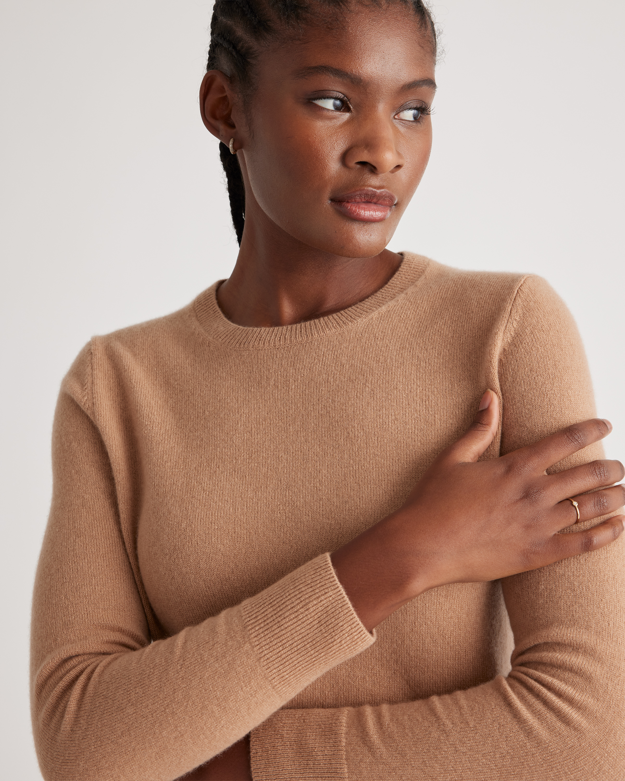 Mongolian Spring Cashmere Crewneck Sweater — Image 10