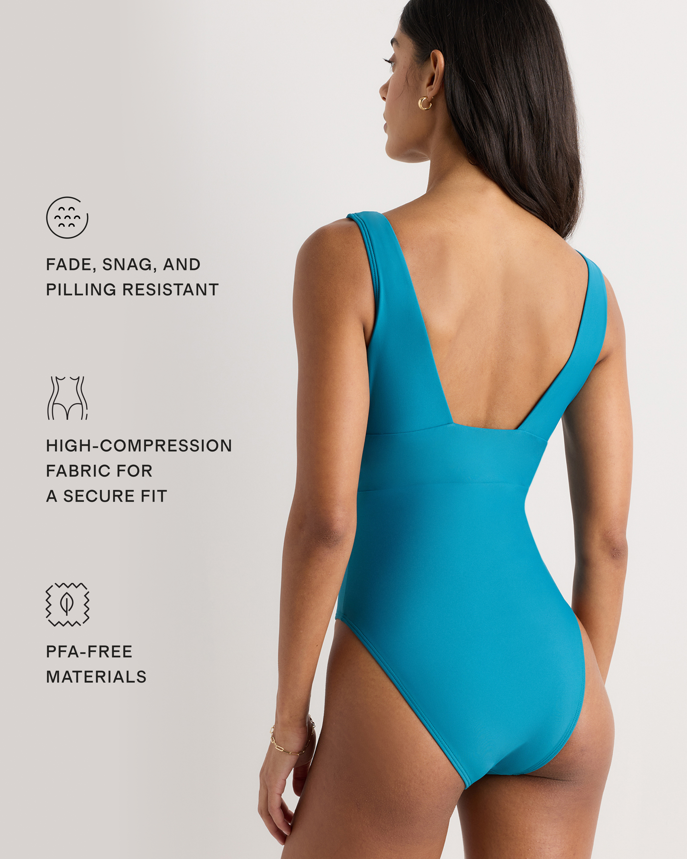 Italian Plunge One-Piece Swimsuit — Image 11