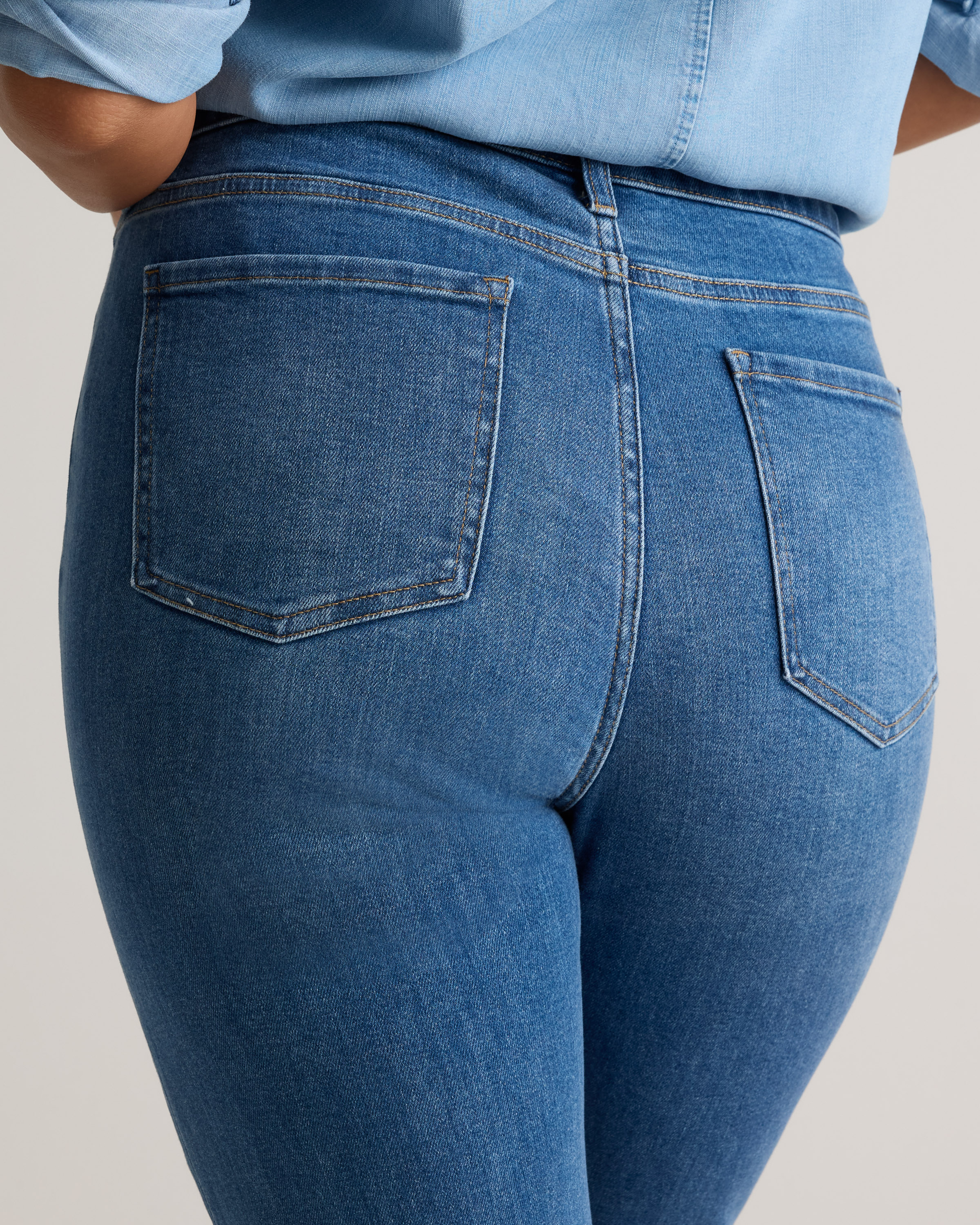 Bella Stretch Kick Flare Jeans — Image 15