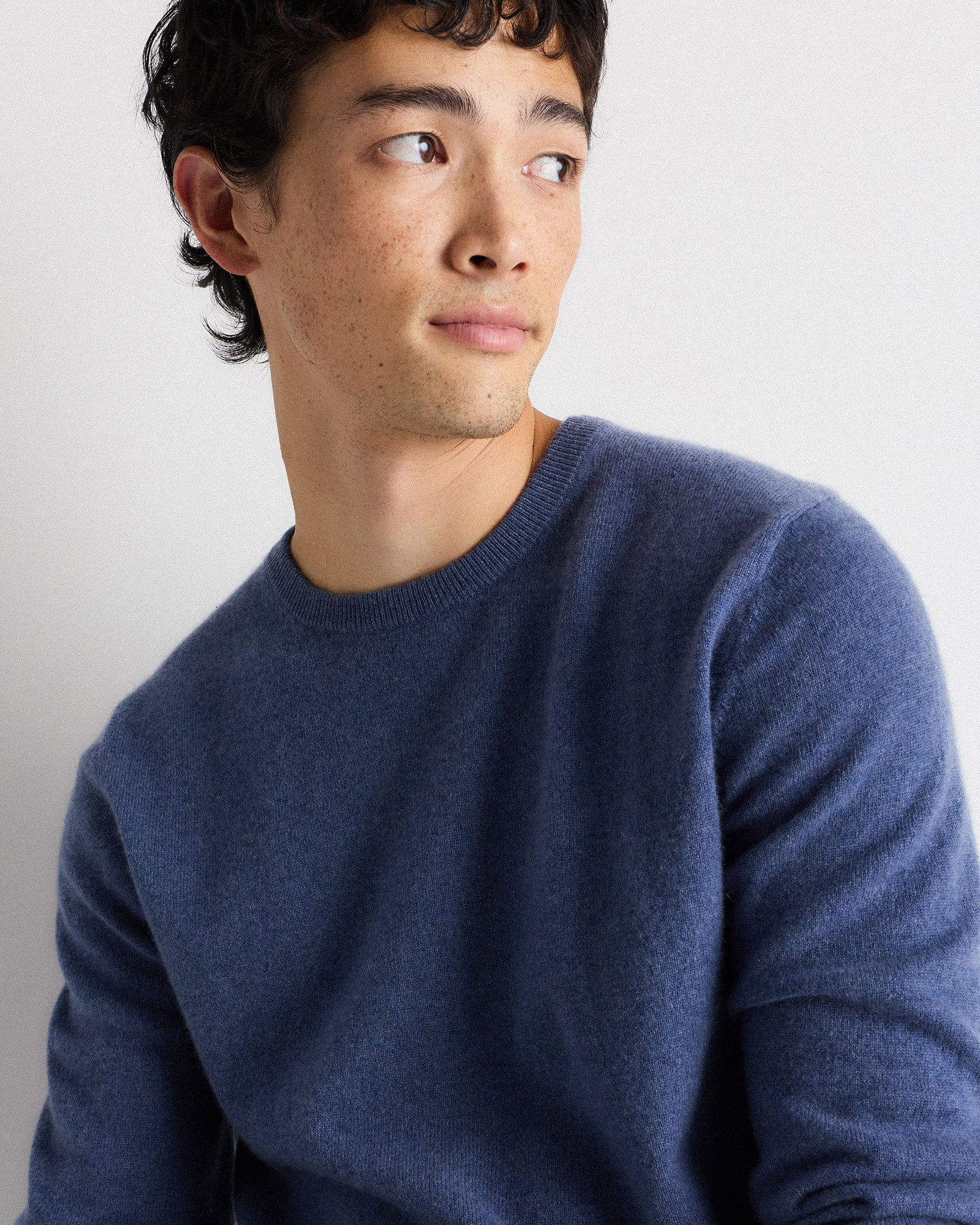 Mongolian Cashmere Crewneck Sweater — Image 23