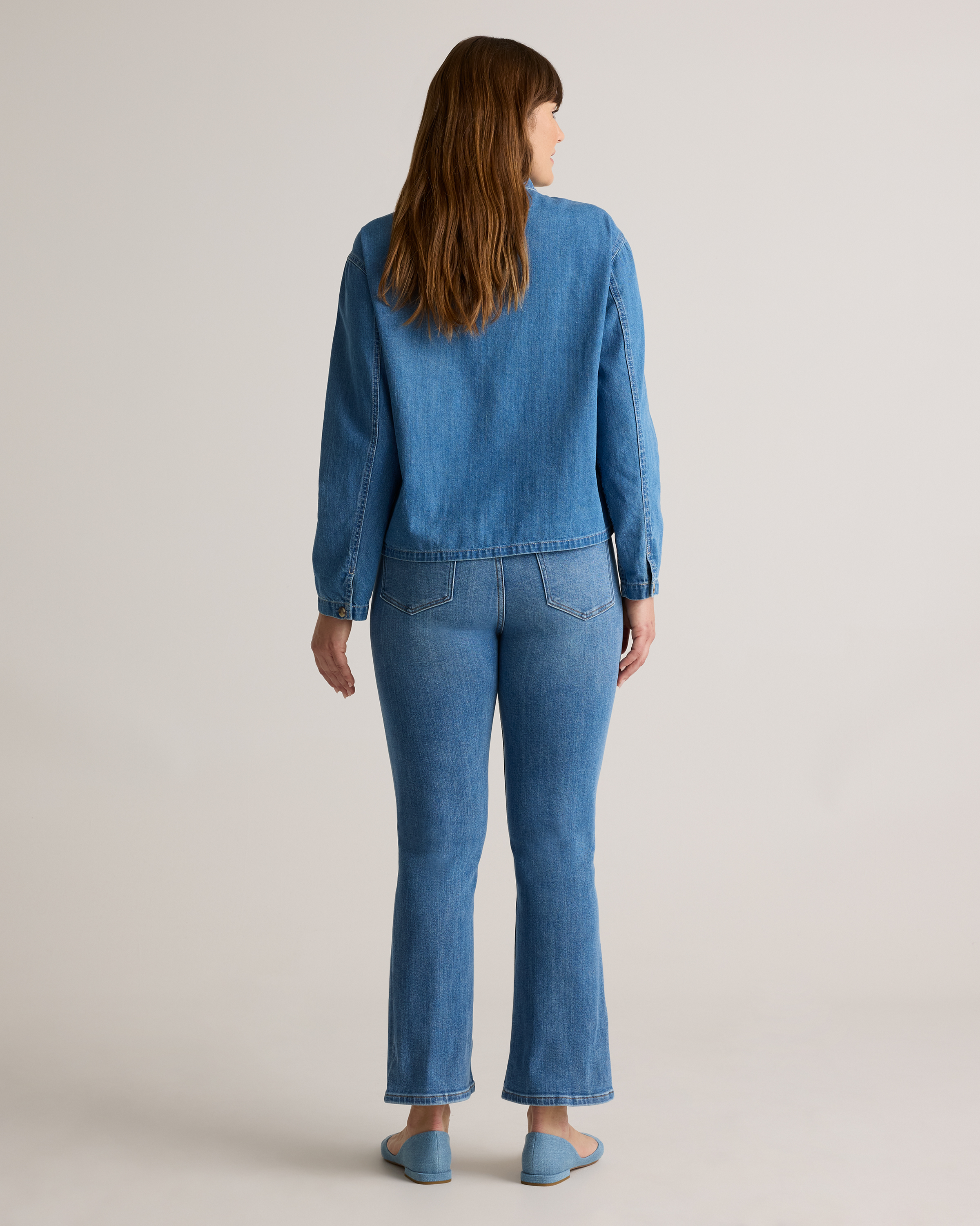 Bella Stretch Kick Flare Jeans — Image 55
