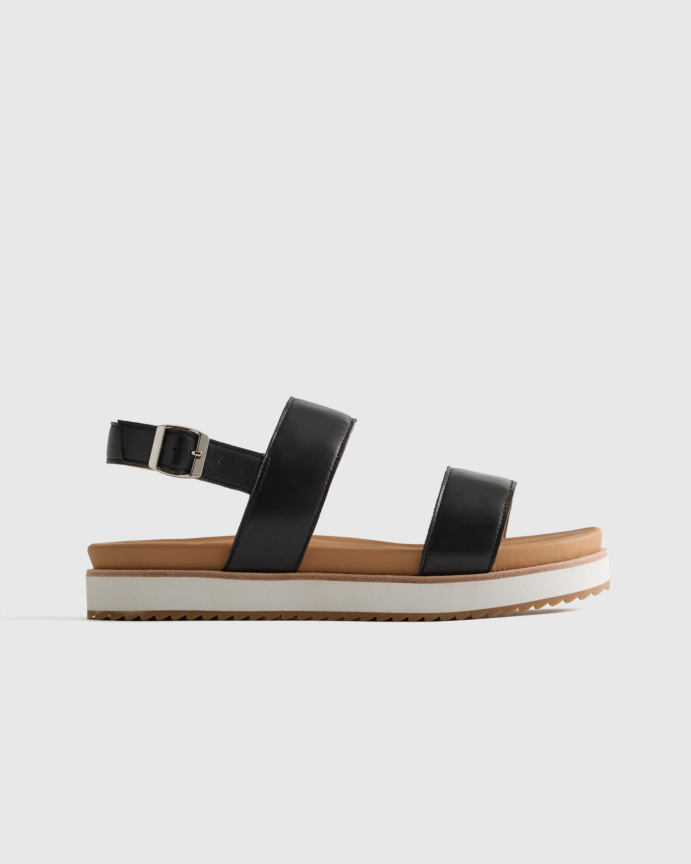 Italian Leather Platform Sandal — Image 15