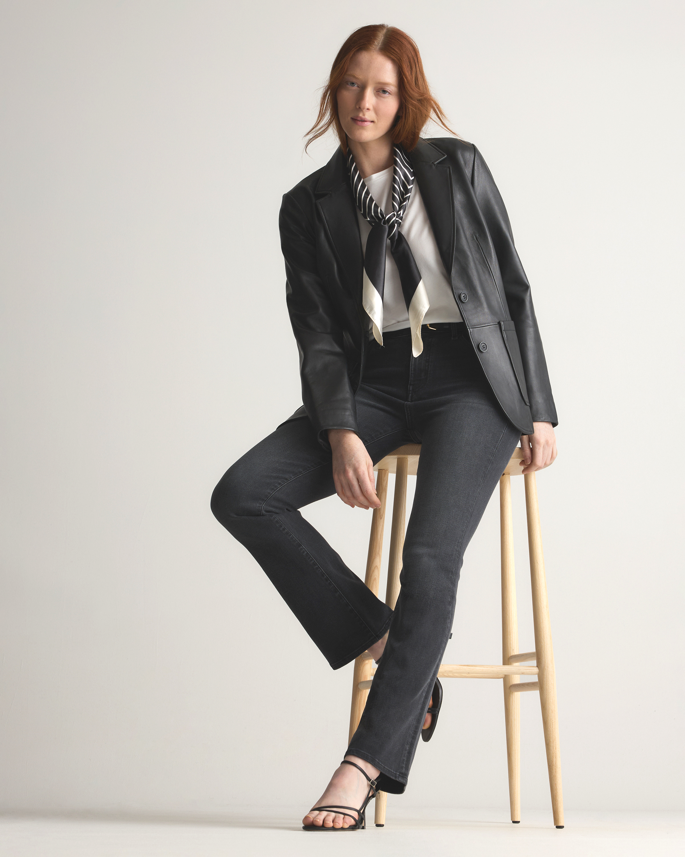 Bella Stretch Kick Flare Jeans — Image 49