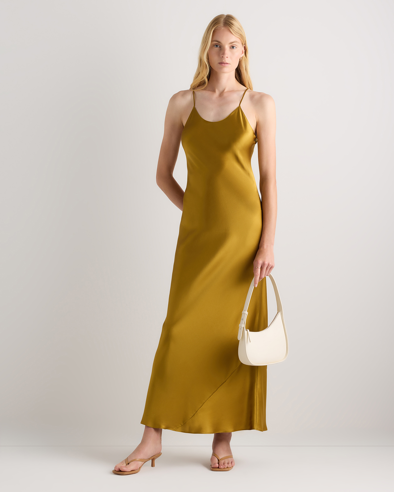 Italian Leather Asymmetrical Mini Shoulder Bag — Image 44