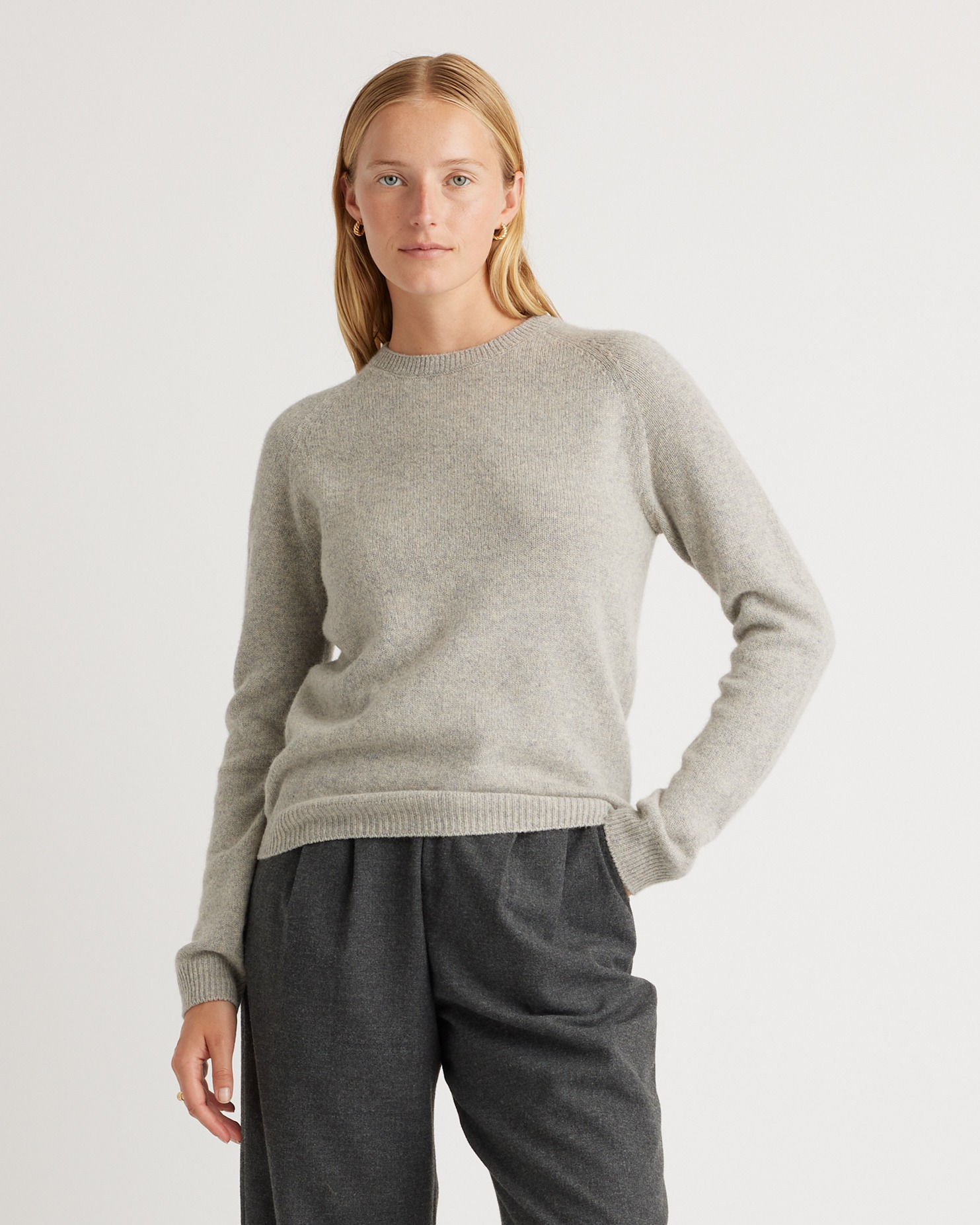 100% Yak Wool Crewneck Sweater — Image 14